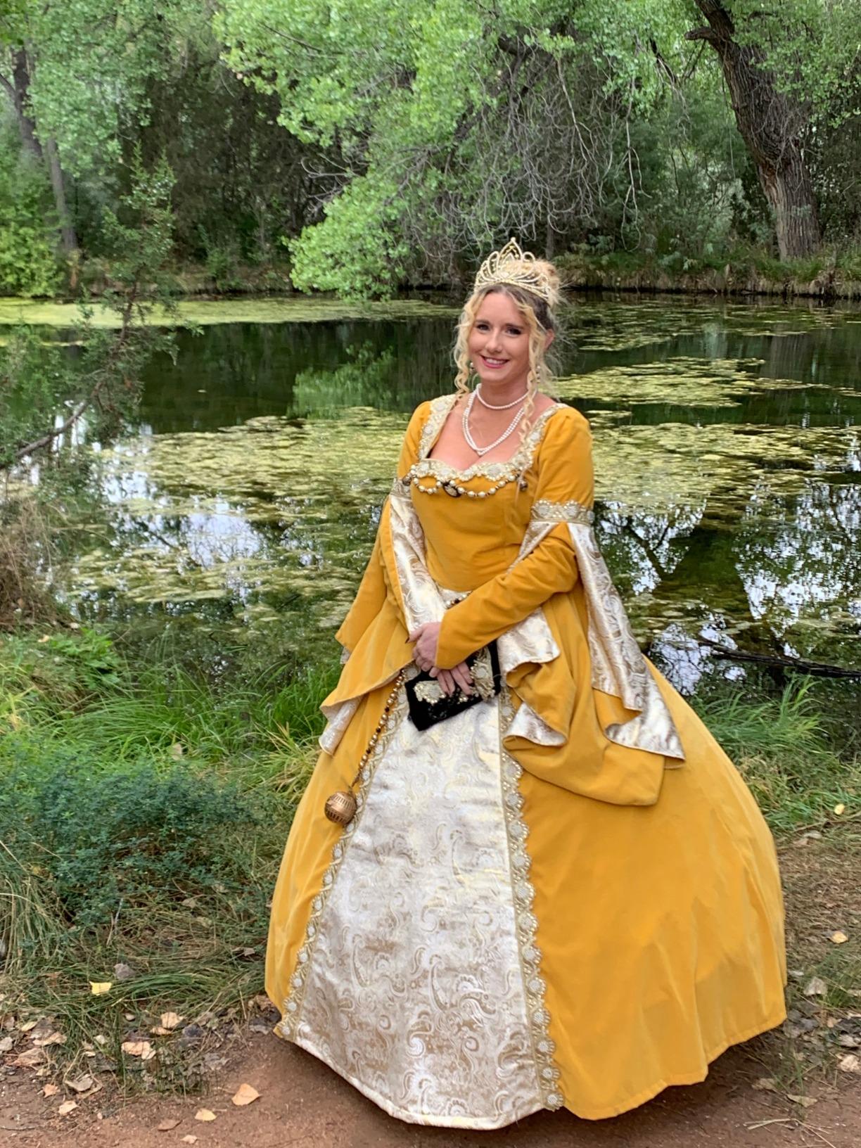 Butterick B4571 Women's Medieval Dress Renaissance Fair Costume Sewing Pattern, Sizes 14-20 customer photo 2