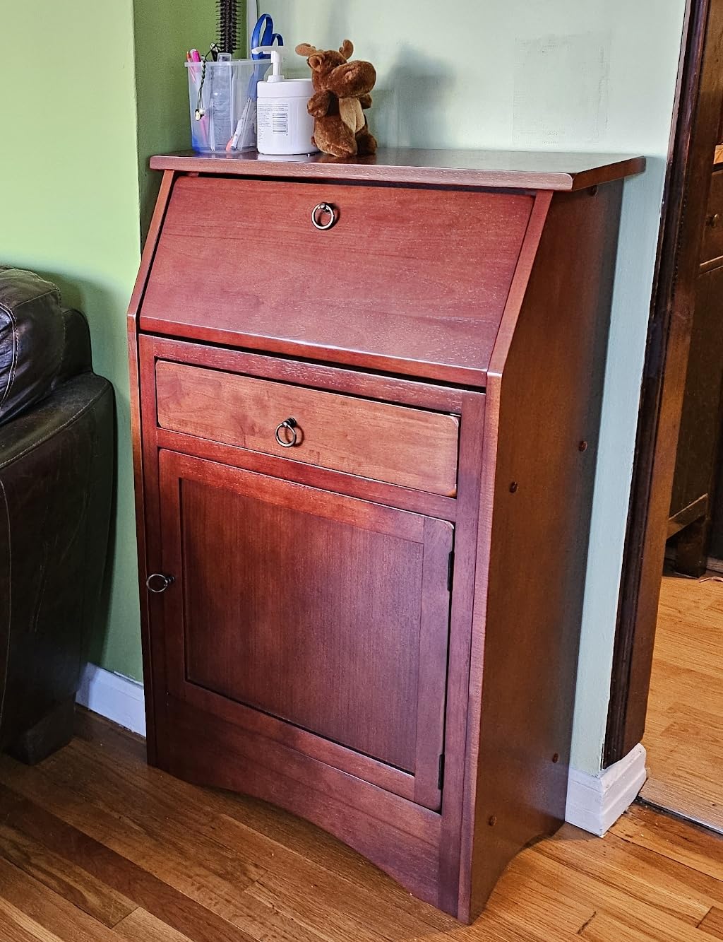 Winsome Regalia Secretary Desk, Antique Walnut customer photo 2