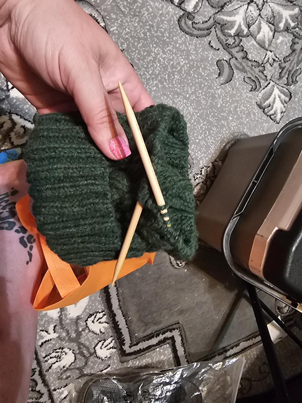 Clover 3016/16-08 Takumi Bamboo Circular 16-Inch Knitting Needles, Size 8 customer photo 1