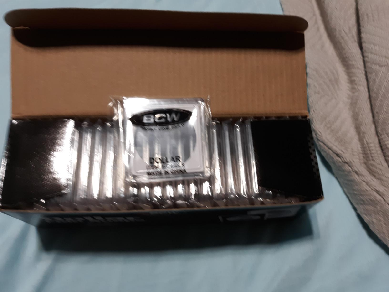 BCW 2x2 Coin Snap - 25 ct Small Dollar | Archival Safe Coin Protector | Crystal Clear Polystyrene Coin Display Case | Ideal for US Sacagawea Dollar | Coin Holders for Collectors customer photo 2