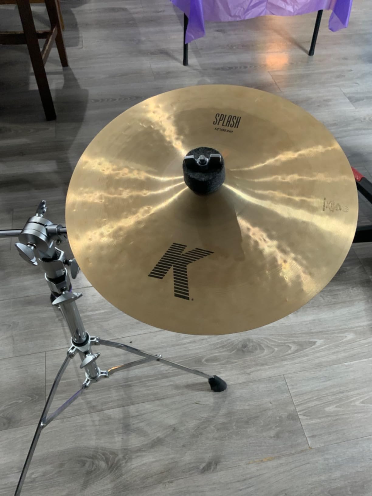 Yamaha CS-755 Boom Cymbal Stand - Medium Weight, Single-Braced, Boom Stand customer photo 1
