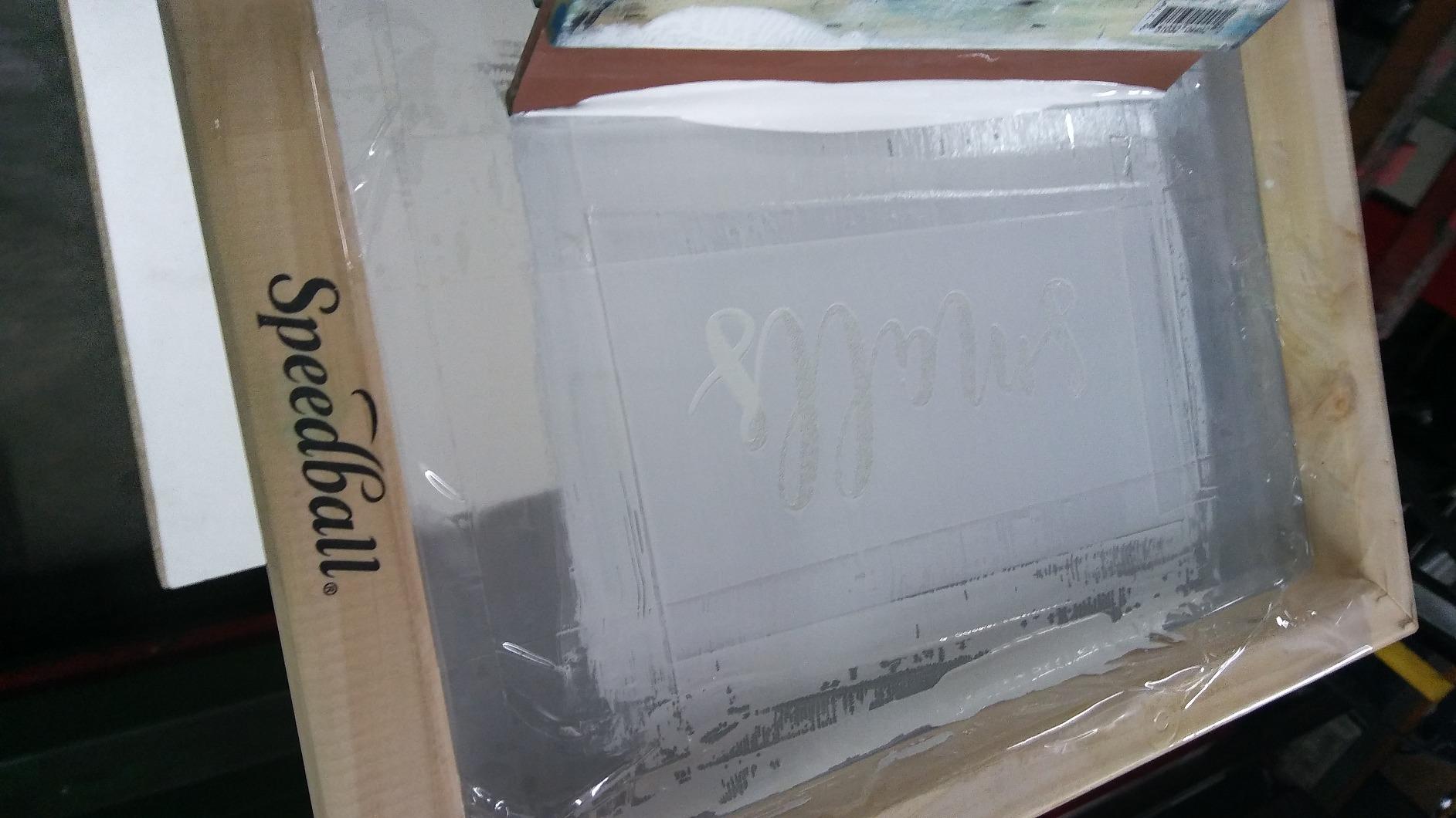 Speedball 10-Inch-by-12-Inch Screen Printing Frame customer photo 1