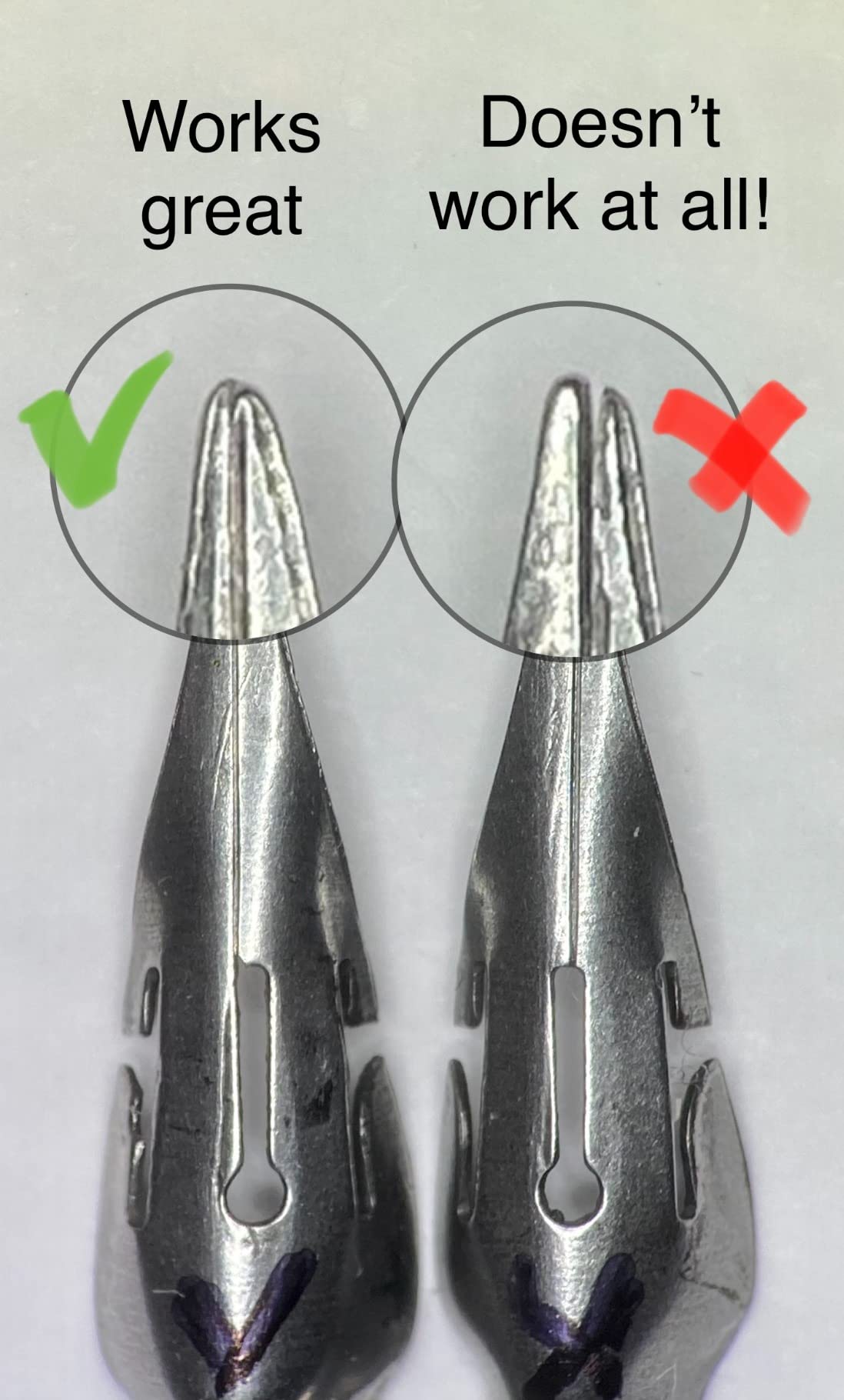 Brause Arrow #66 Calligraphy Nibs, Extra Fine, Pack of 3 customer photo 1