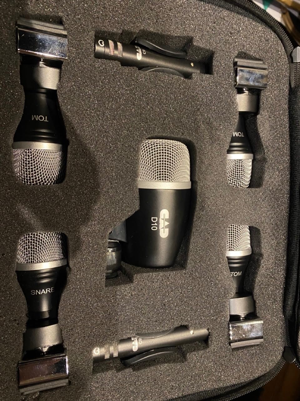 CAD Audio STAGE7 7-Piece Drum Microphone Pack with Case customer photo 1