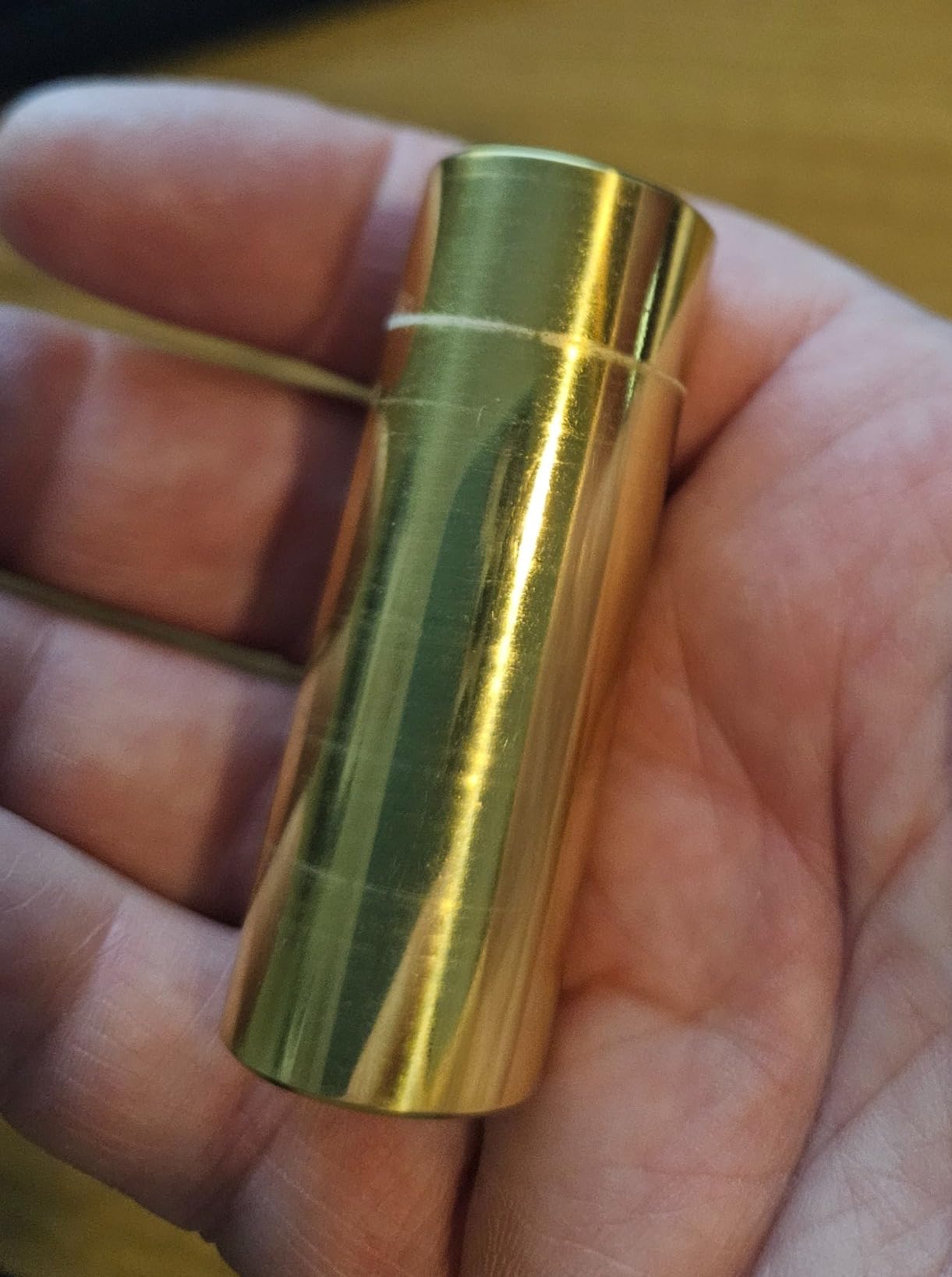 Fender Brass Guitar Slide, Standard Medium customer photo 2