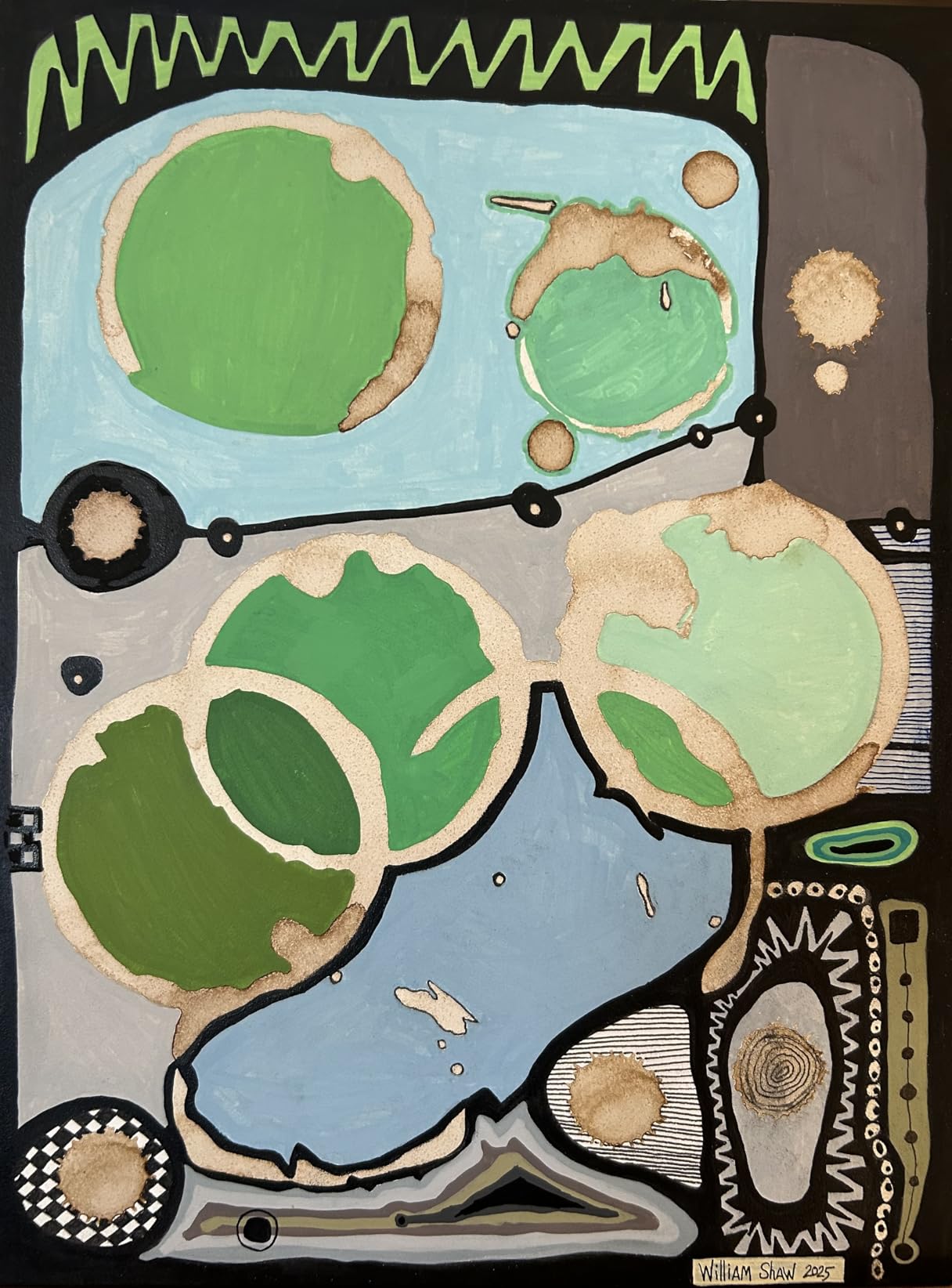 Ampersand Artist Panel Primed Smooth Surface for Painting and Mixed-Media, 1/8 Inch Depth, 12x16 Inch (APS1216) customer photo 1