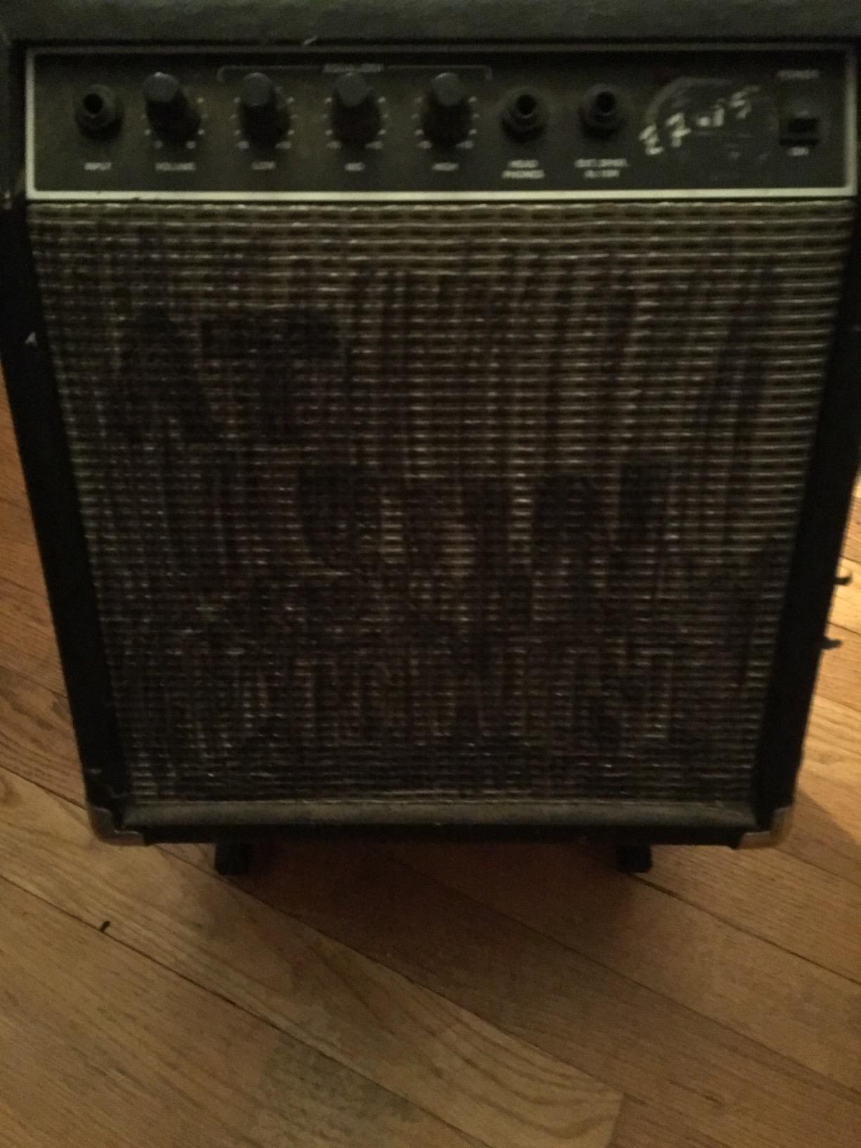 OnStage On-Stage RS4000 Folding Guitar Amplifier Stand, Black customer photo 2