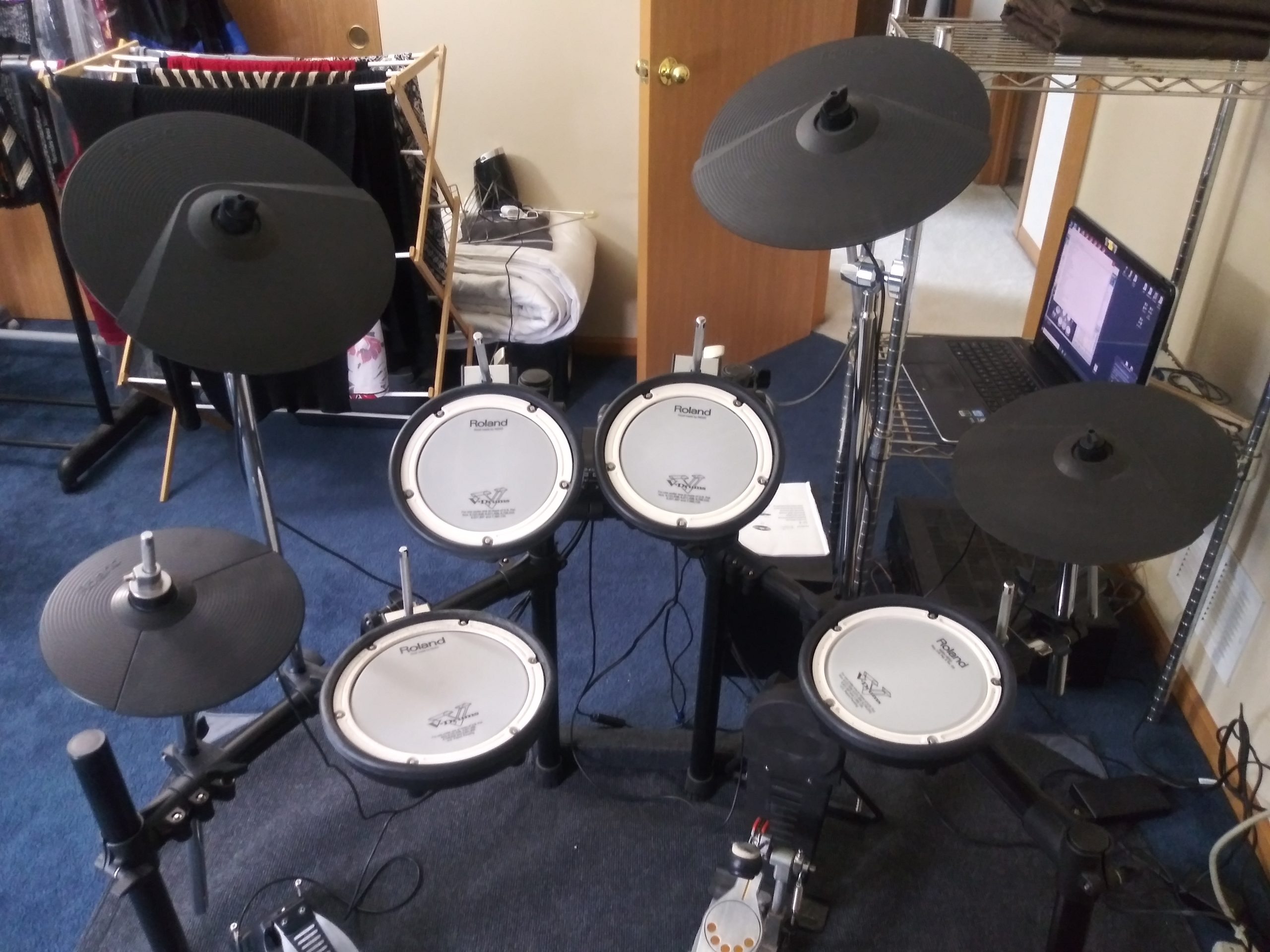 Roland PDX-100 Electronic V-Drum Pad, 10-Inch Dual-Trigger Mesh Head customer photo 2