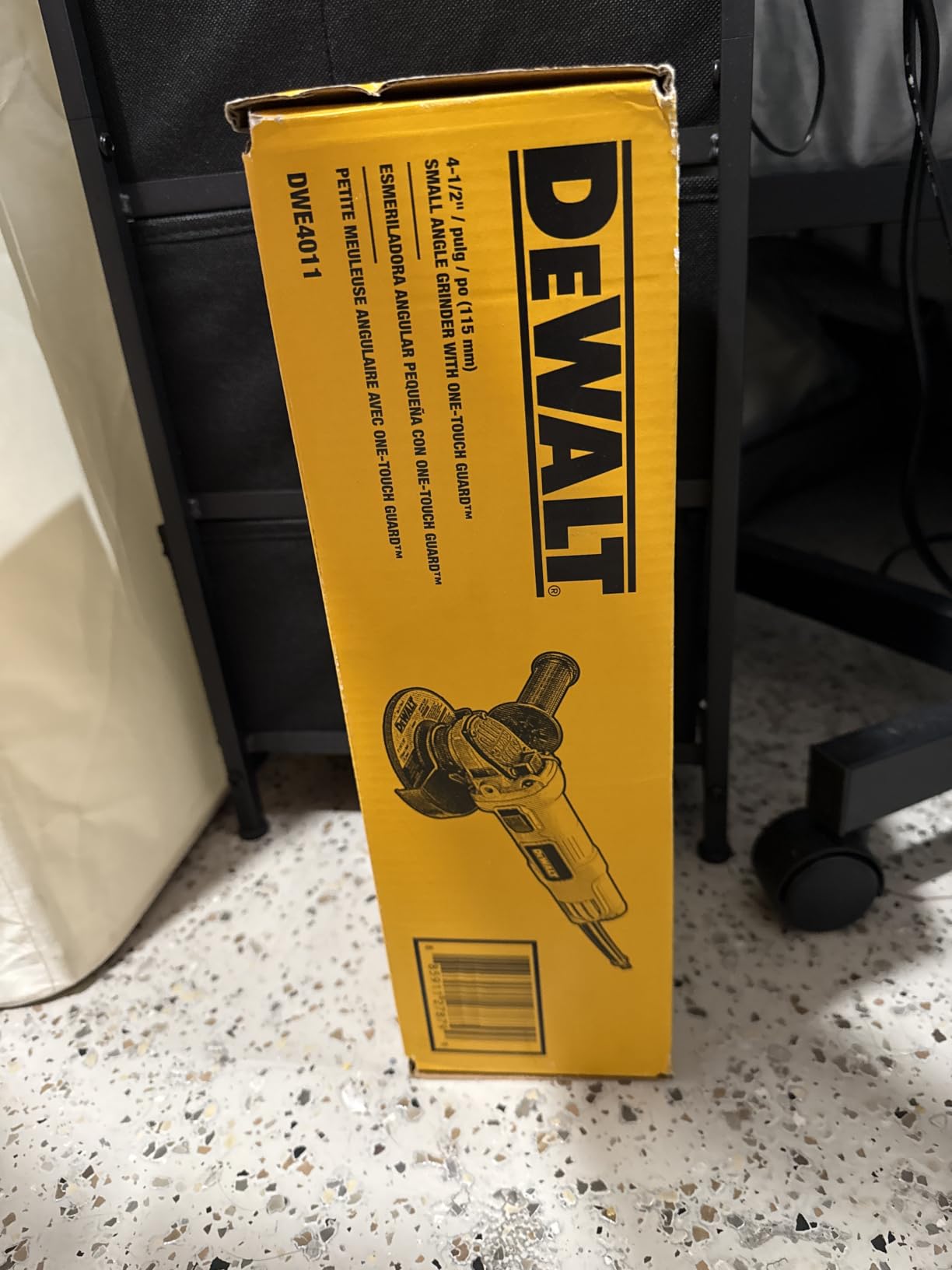 DEWALT Angle Grinder, One-Touch Guard, 4-1/2 -Inch (DWE4011) customer photo 2