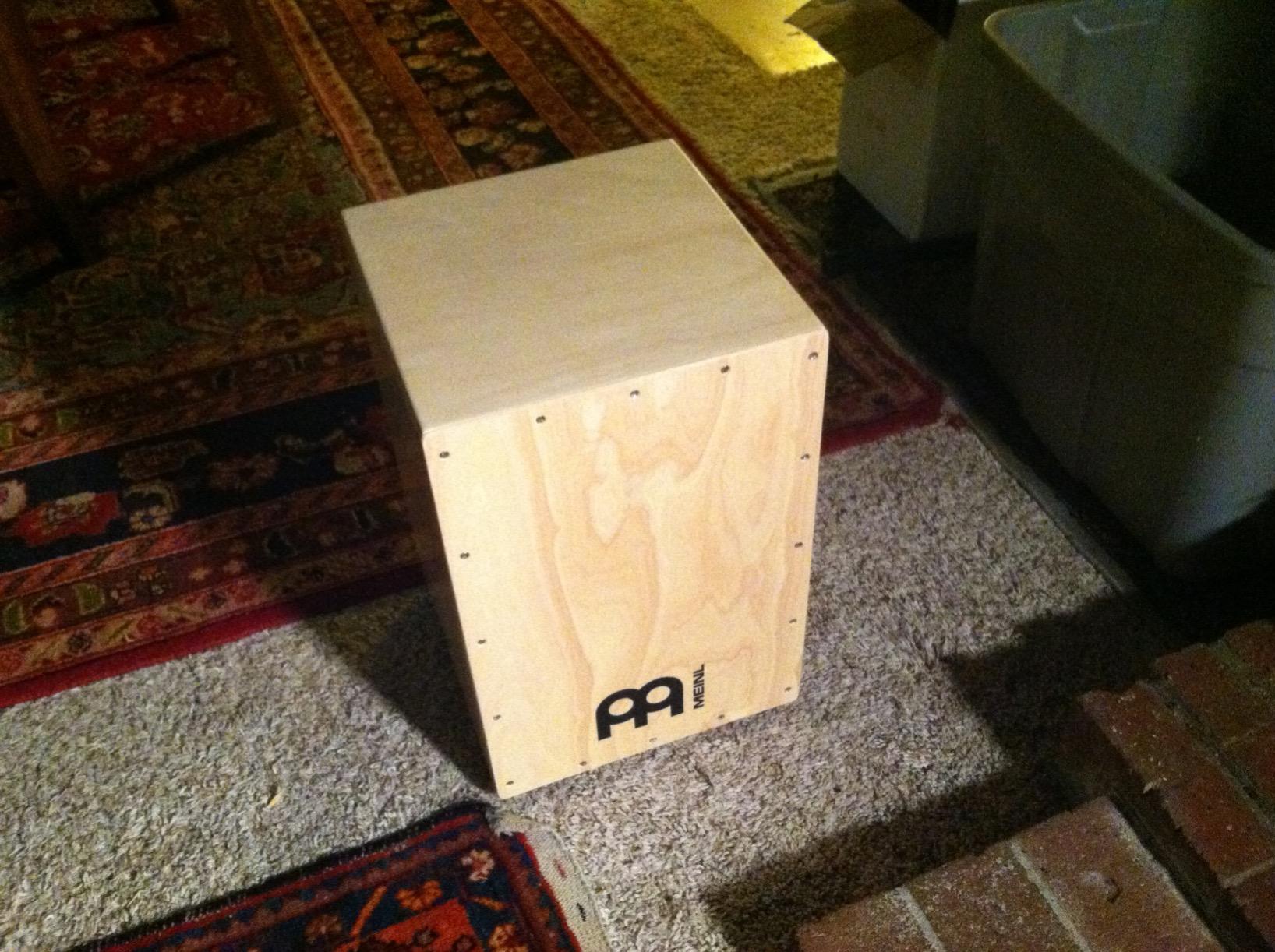 Meinl String Cajon Box Drum Instrument with Internal Snare Strings, Adjustable -- Play with Your Hands, 2-YEAR WARRANTY customer photo 1