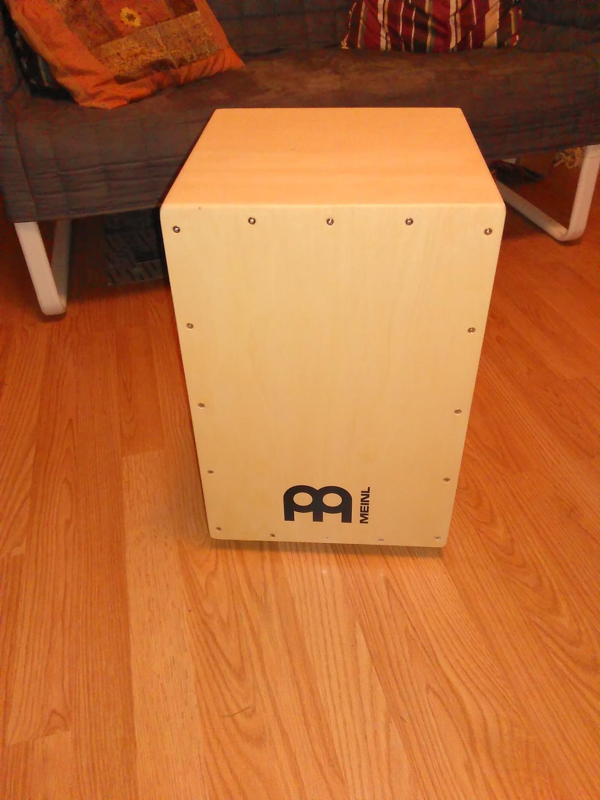 Meinl String Cajon Box Drum Instrument with Internal Snare Strings, Adjustable -- Play with Your Hands, 2-YEAR WARRANTY customer photo 2