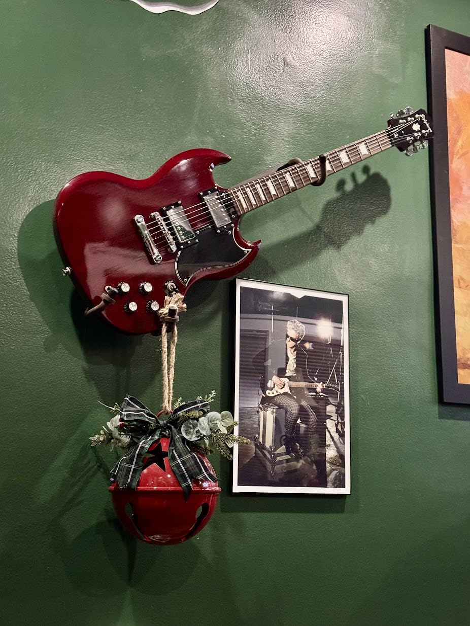 String Swing CC151-LPN-FW Horizontal Low-Profile Narrow-Body Guitar Holder for Flat Wall Mount - 1 Piece Unit customer photo 1