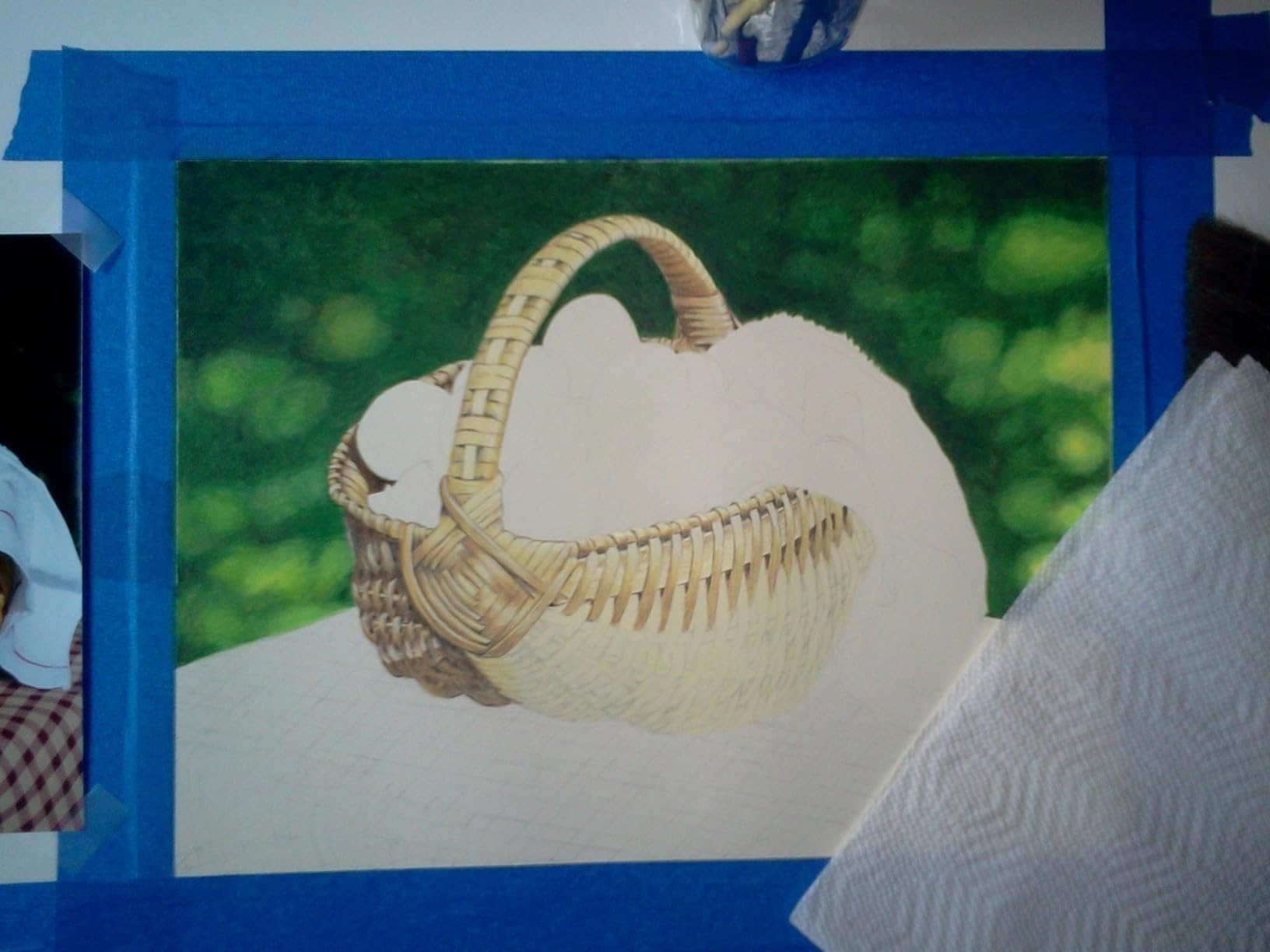 Strathmore 500 Series Mixed Media Board, 52 pt. Vellum Surface, 11x14 inches, Package of 4 (564-11) customer photo 2