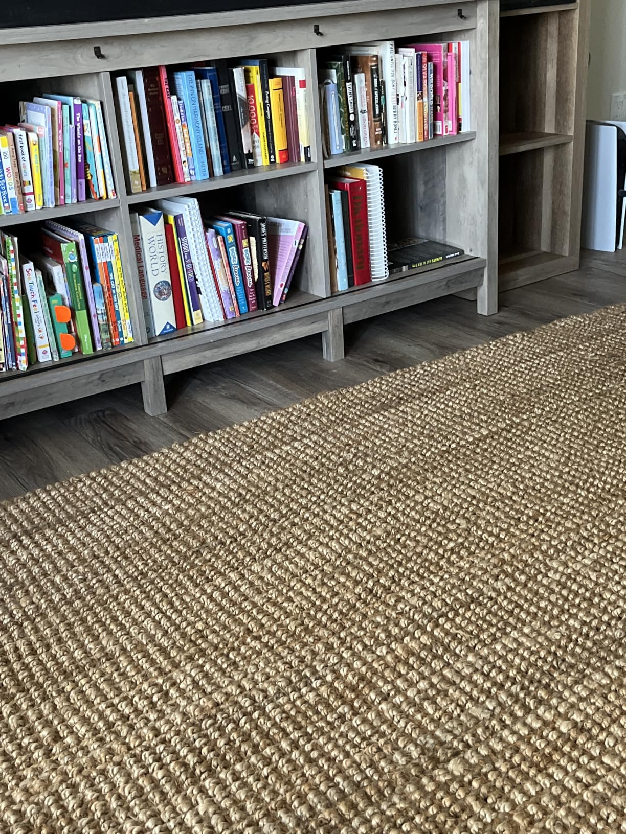 Nuloom Daniela Off-White, 6' x 9', Handmade, Jute, Tassel, Soft and Textured, High Traffic, Stain Resistant, Easy Clean, Durable Area Rug for Bedroom, Living Room, Dining Space, Foyer, Entryway customer photo 2