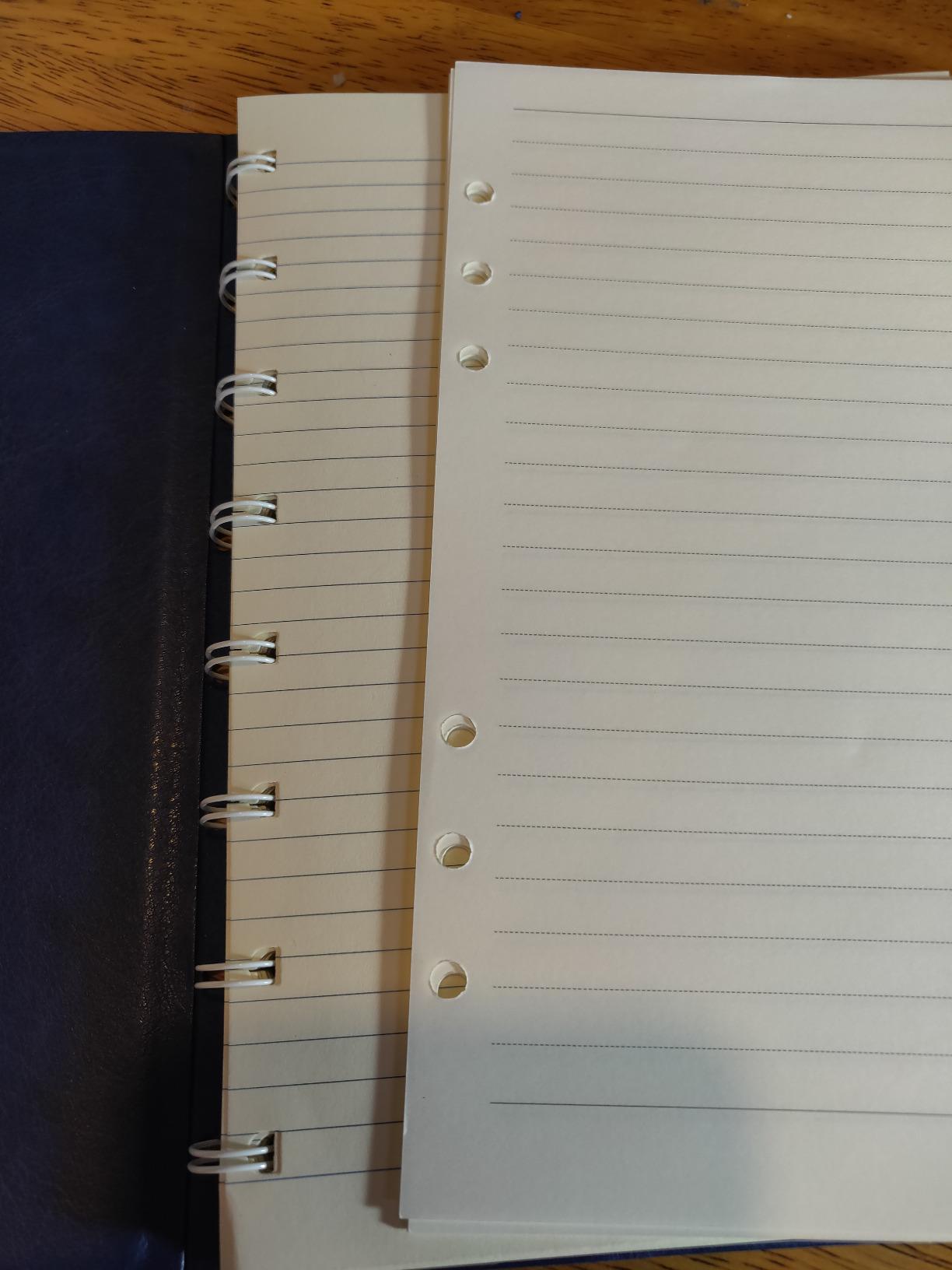 Filofax Refillable Notebook Blue (B115009U) customer photo 1