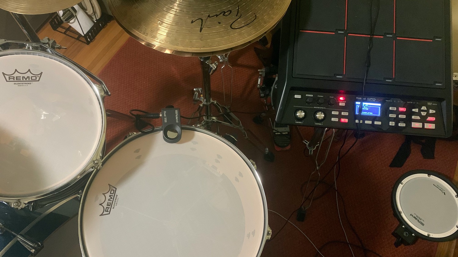 Roland RT-30K Bass Drum Trigger for Hybrid Drumming customer photo 2