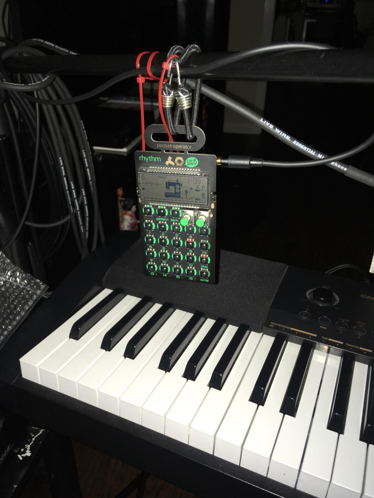 teenage engineering pocket operator PO-12 rhythm, drum machine and sequencer with parameter locks and punch-in effects customer photo 1