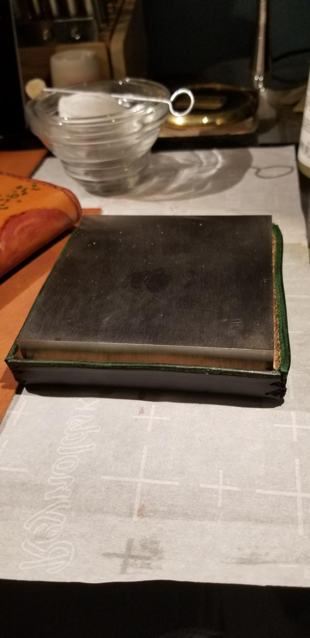 The Beadsmith Steel Bench Block - Flat Anvil Jewelers Tool - Solid Metal Bench Block for Jewelry and Stamping customer photo 2