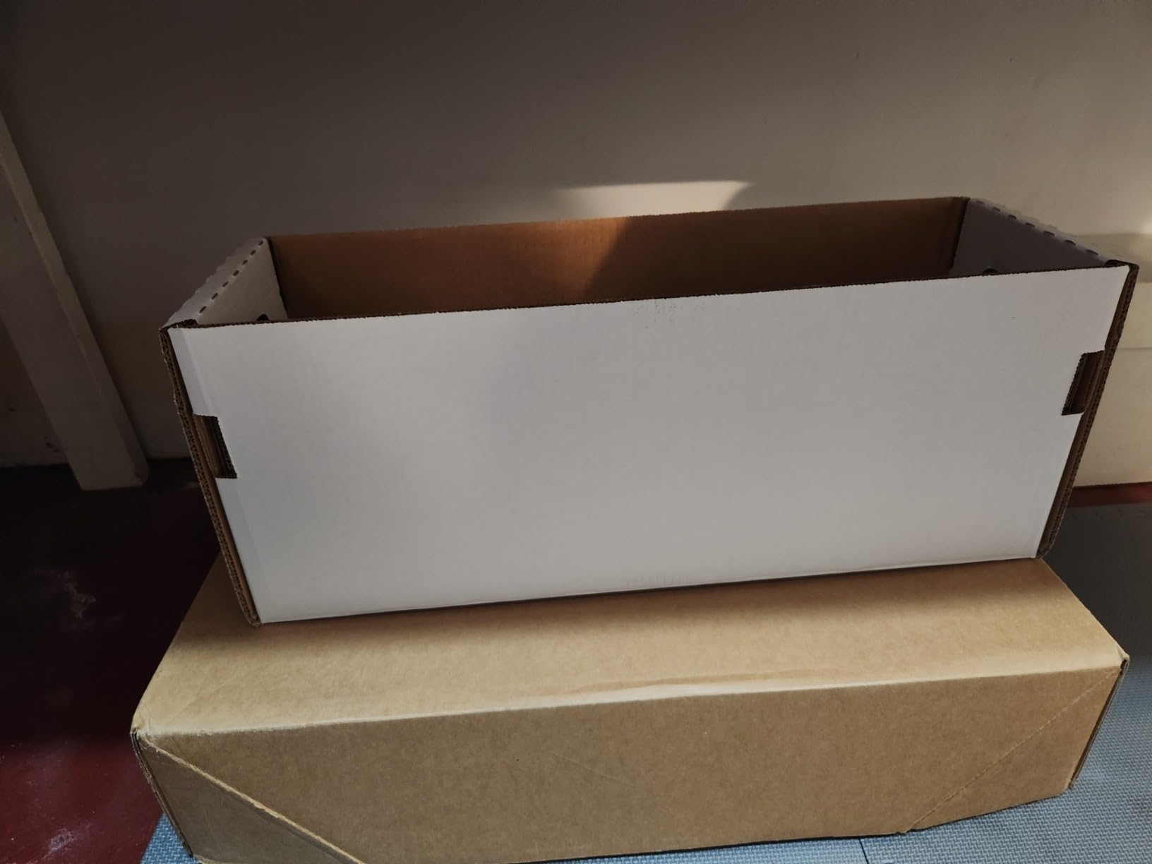 BCW Long Comic Book Storage Boxes (5 Boxes) - Corrugated Materials - Comic Book Collecting Supplies (Great for All Type of Comics) customer photo 2