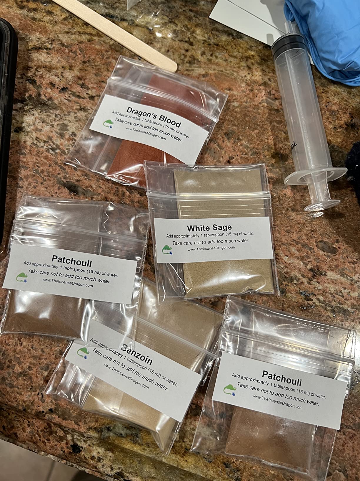Natural Incense Making Kit (Sacred Scents) customer photo 1