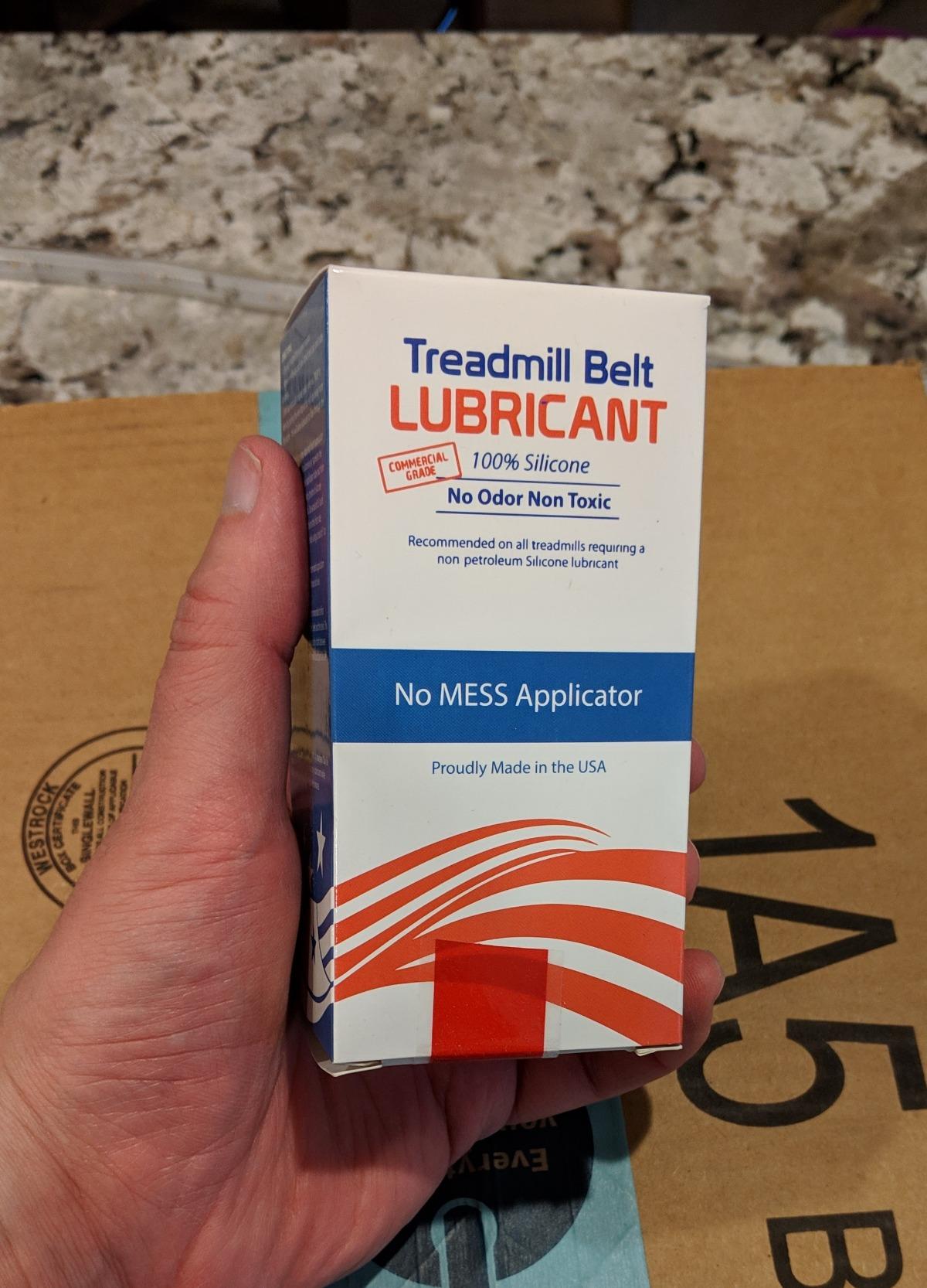 Treadmill Belt Lubricant - Made in USA 100% Silicone Lube Oil | Includes precision applicator tube, universal compatibility with walking pads, folding running machines, reduces squeaks customer photo 2