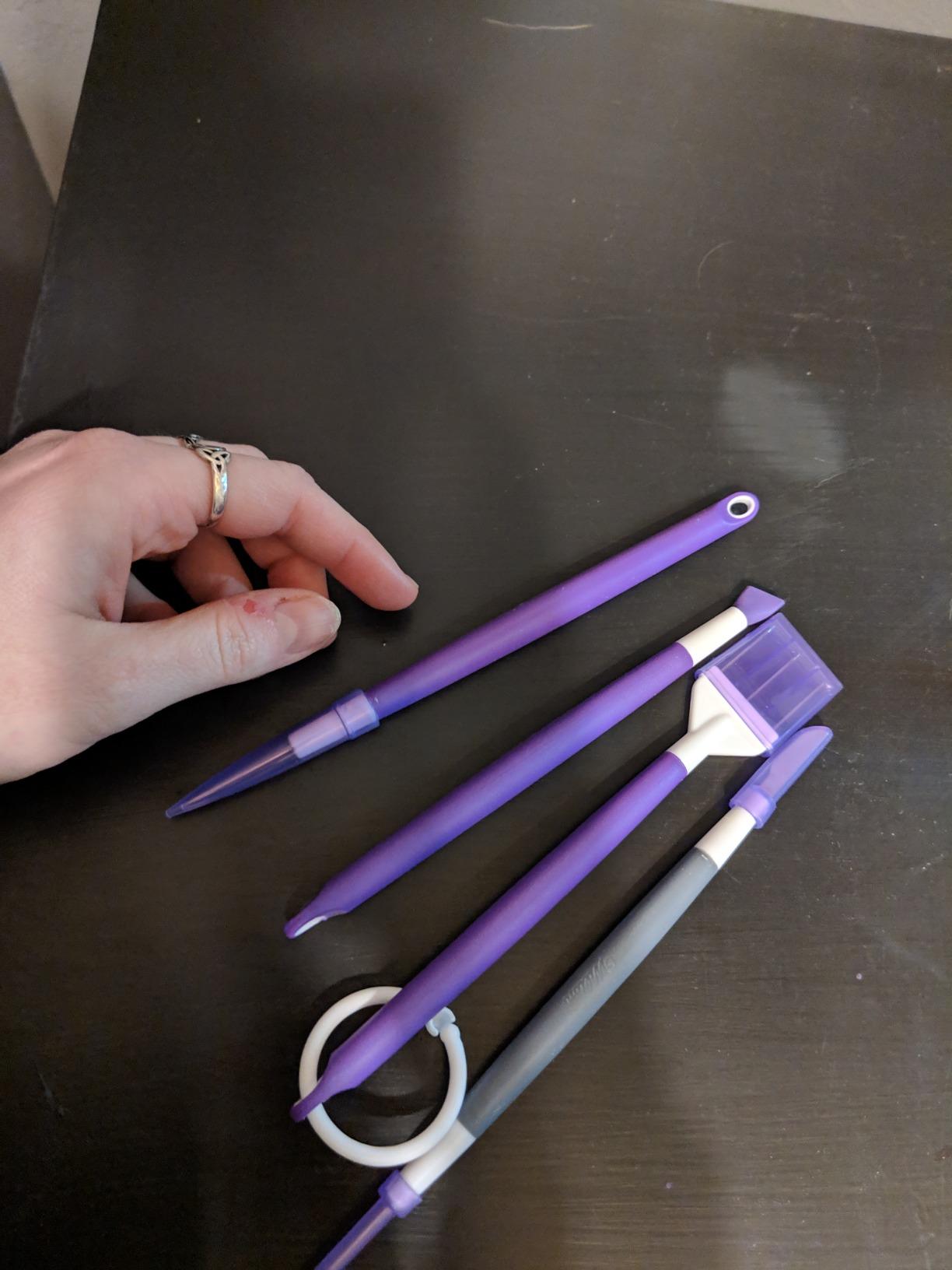 Wilton Cookie Decorating Supplies Tool Set, 3-Piece | 3-Piece Set with Squeeze Bottle, Scribe Tool & Brush for Precision Cookie Decorating, Flooding & Detailed Icing Work customer photo 2