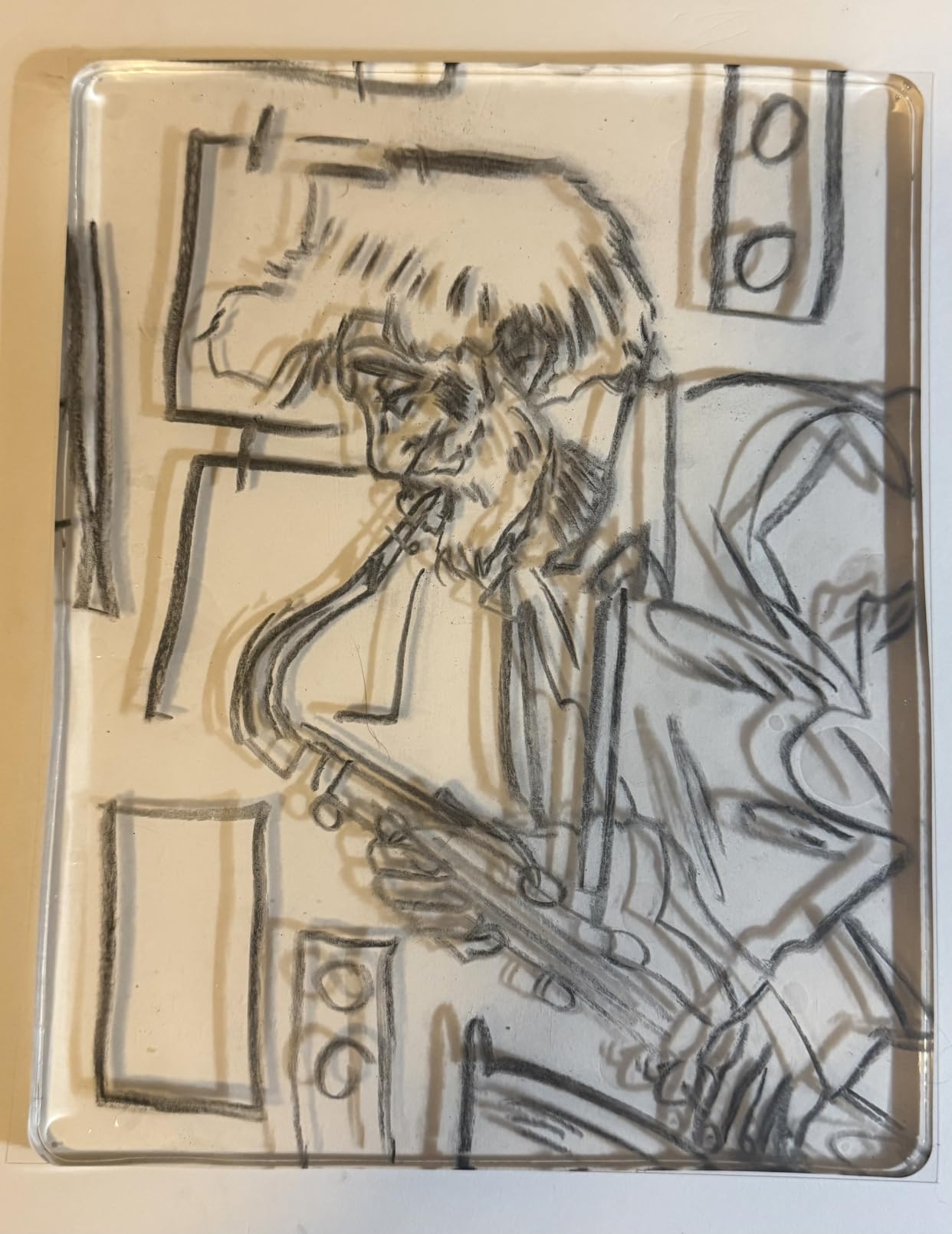 Gel Press Monoprinting Print Plate - 5