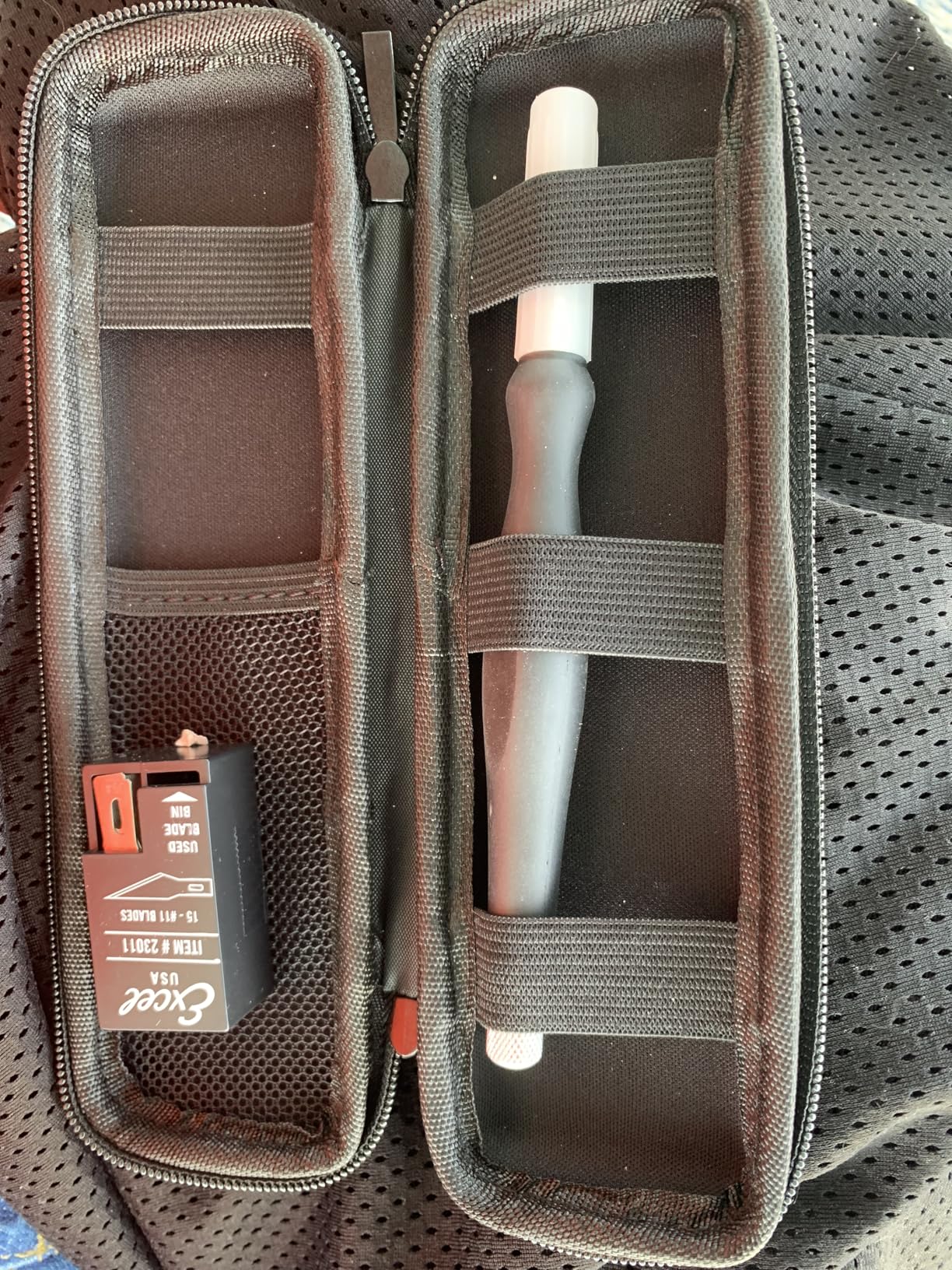 KUUQA EVA Organizer Case for Fountain Pens, Stylus Pens, Electronic Accessories, Travel Storage Case customer photo 2