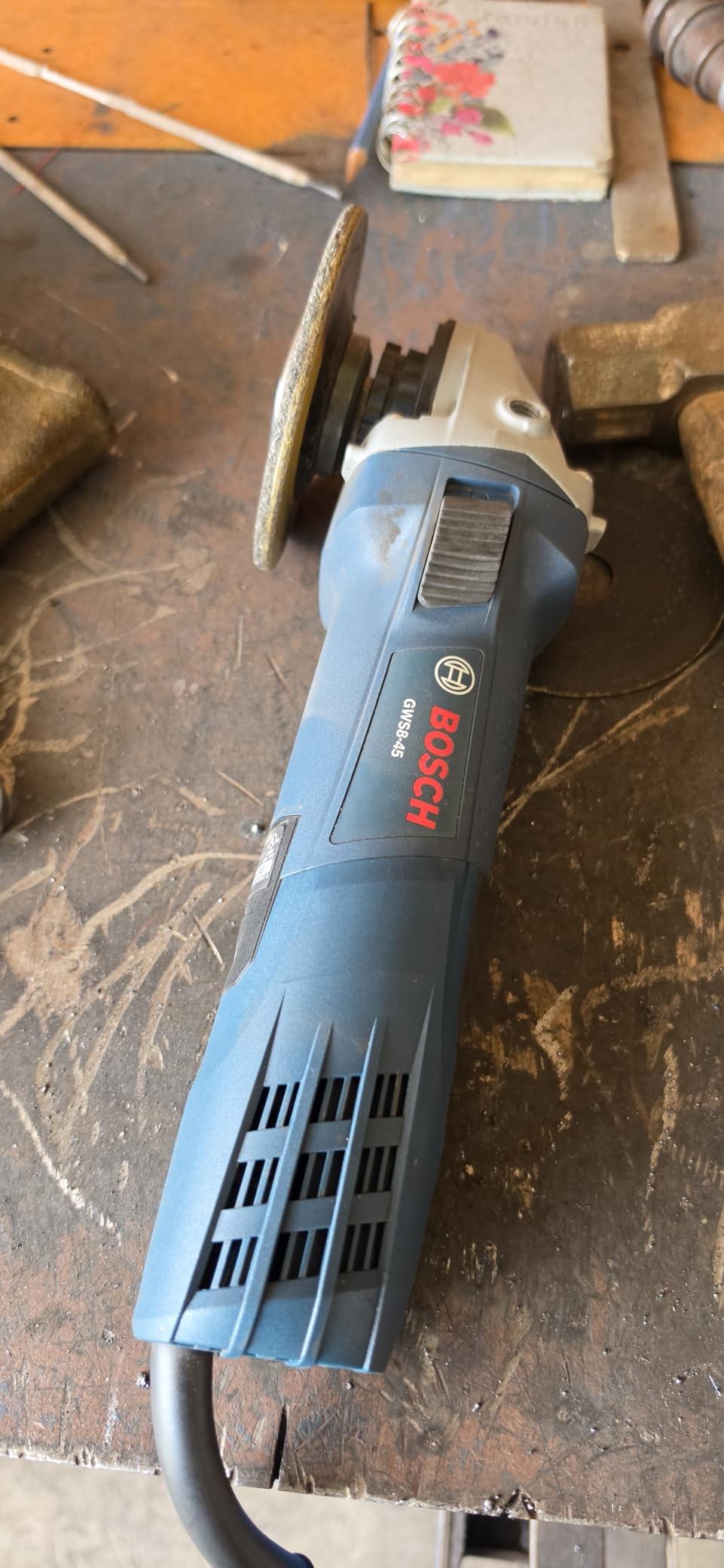 Bosch GWS8-45 4-1/2 In. Angle Grinder customer photo 2