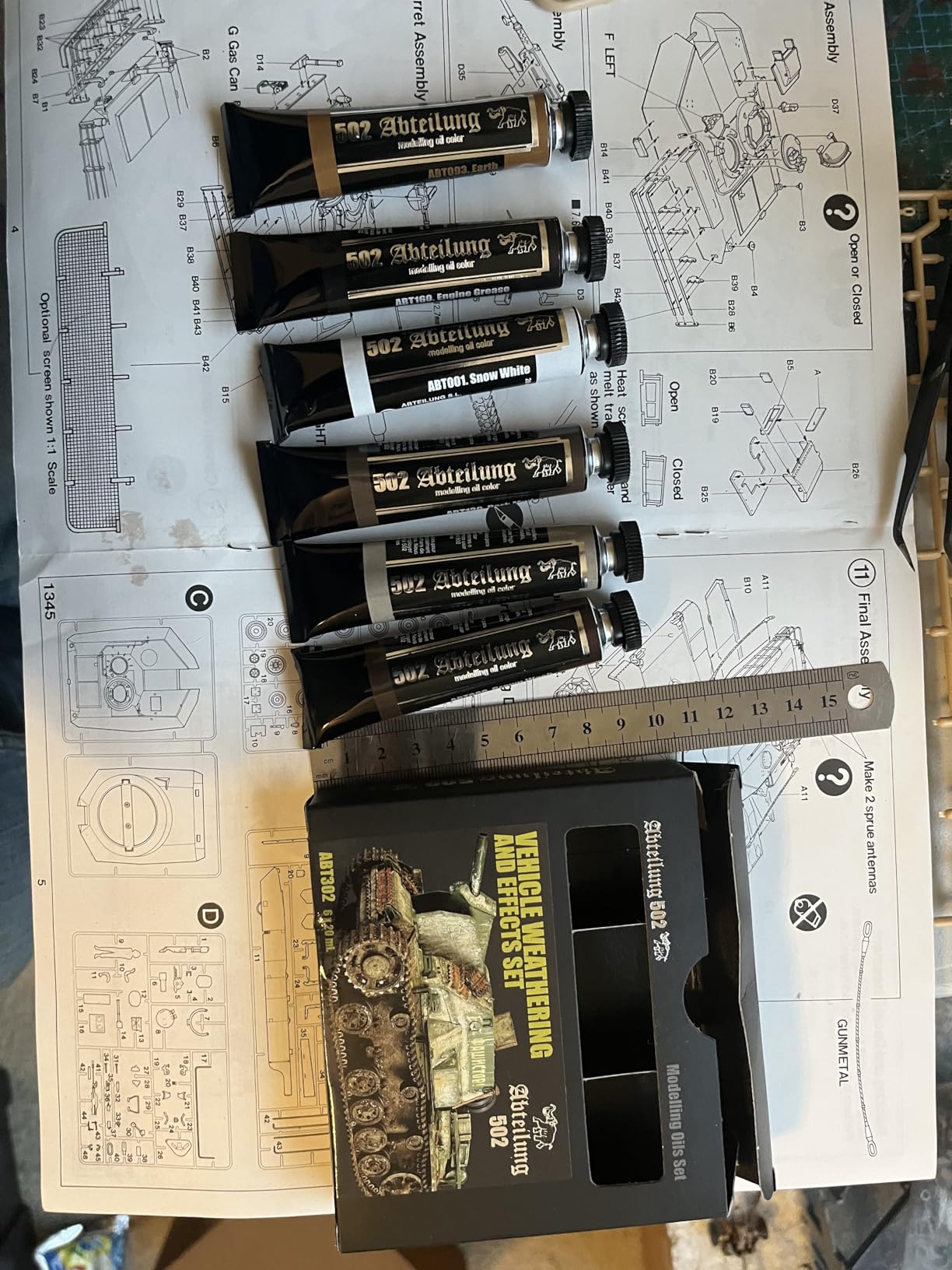 ABTEILUNG 502 Vehicle Weathering & Effects Set, 6 x 20ml customer photo 1