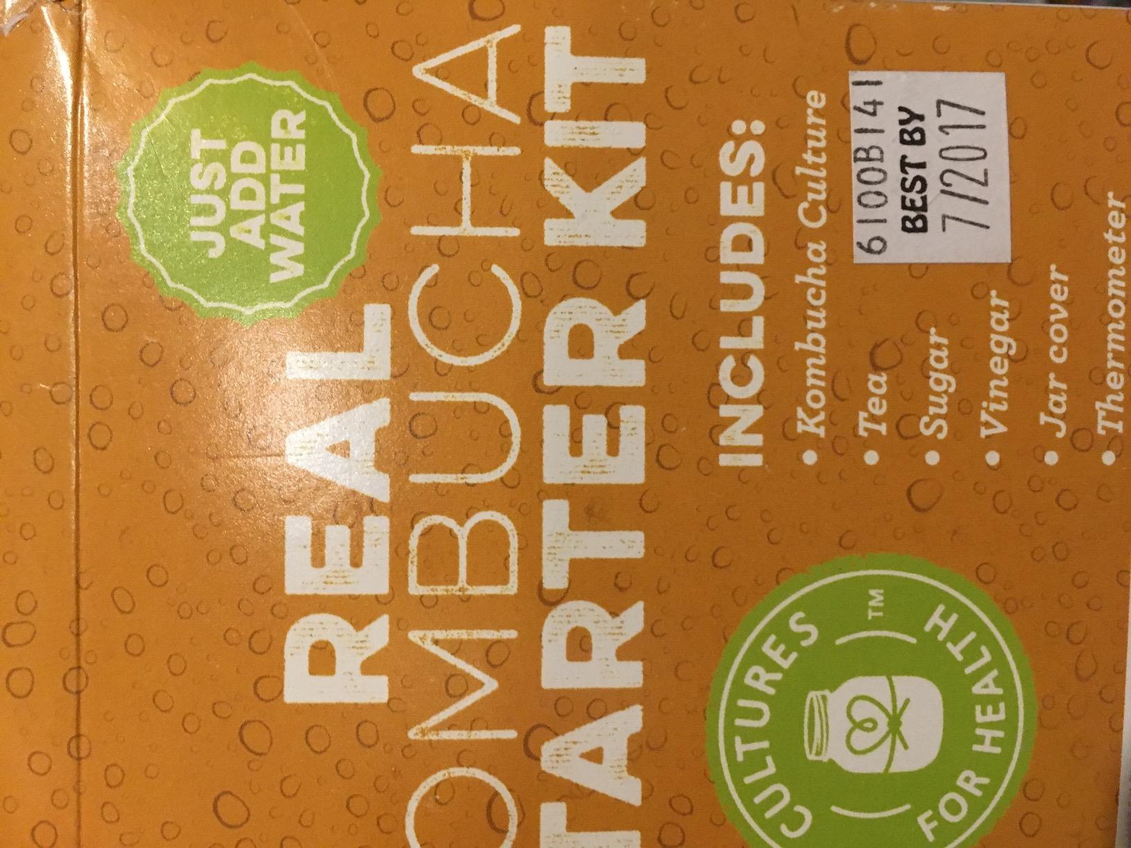 Cultures for Health Kombucha Starter Kit | SCOBY & Live Culture for Home Brewing - Easy Step-by-Step Guide customer photo 1
