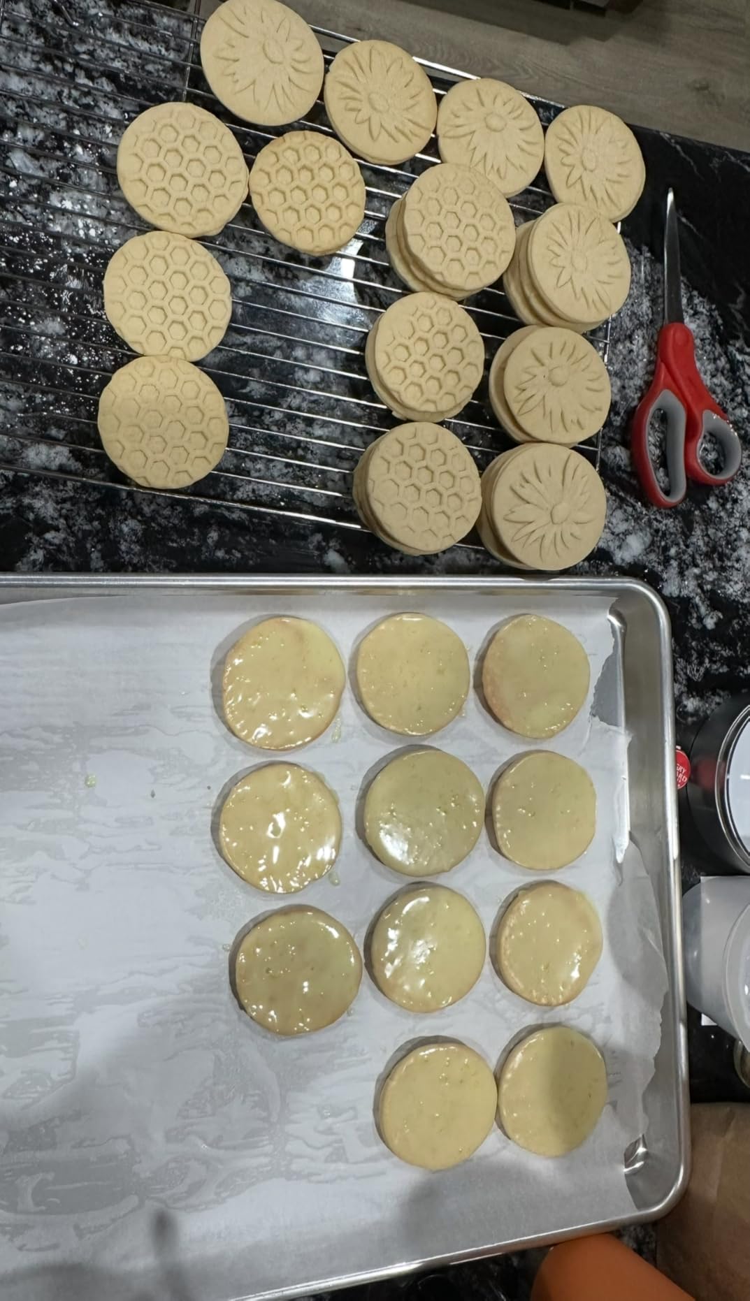 Nordic Ware Starry Night Cookie Stamps (Set of 3), Sturdy Cast Aluminium Cookie Stamp Set, Cookie Press Set Made in the USA, Sturdy and Durable Biscuit Maker Press Set customer photo 1
