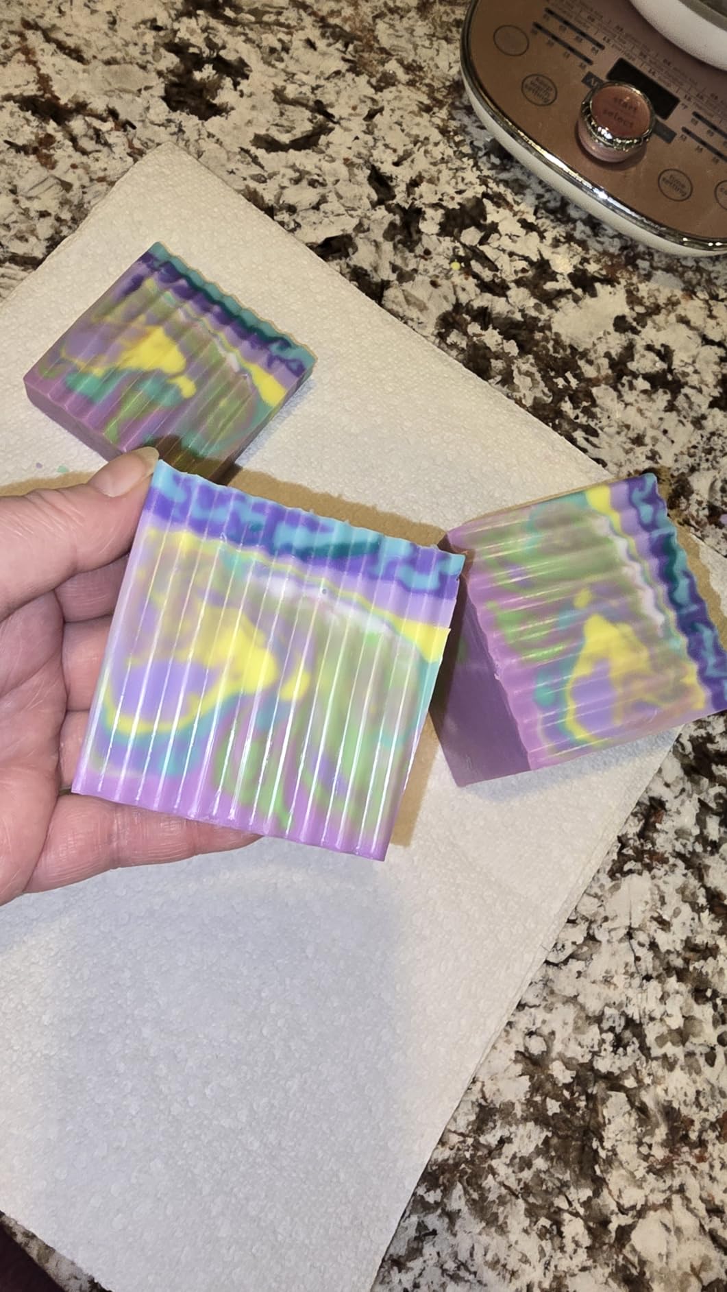 Silicone Soap Molds Rectangle Handmade Small Loaf Bar DIY Swirl Making Mould customer photo 1