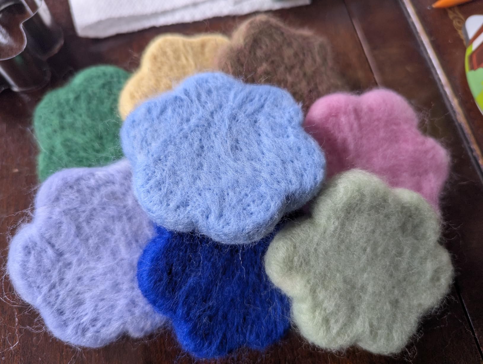MOMODA BAODLON 50 Colors Fibre Wool Yarn Roving for Needle Felting Hand Spinning DIY Craft Materials customer photo 1
