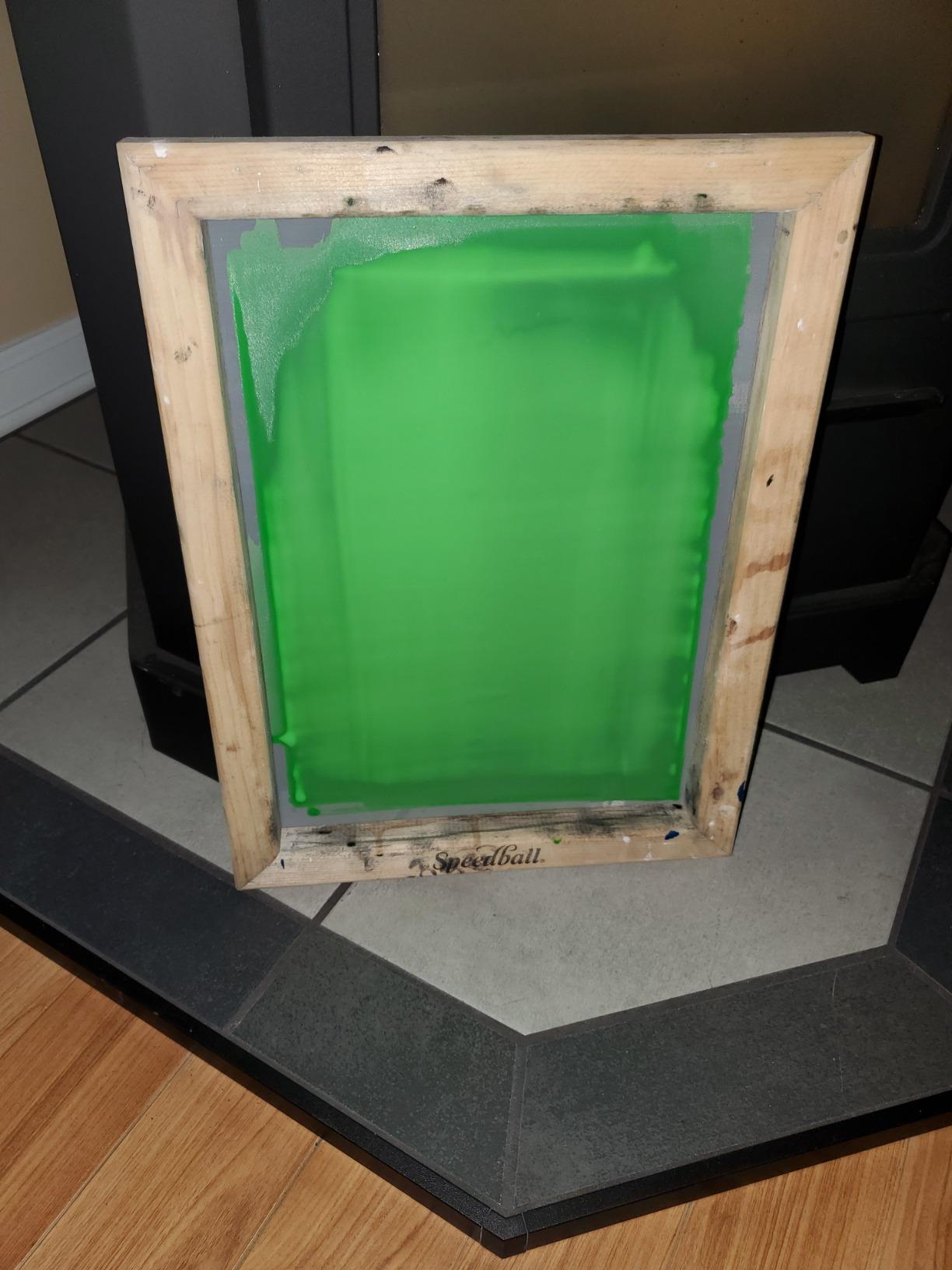 Ecotex LED Green Pre-Sensitized Photo Emulsion - Silk Screen Emulsion, Pt | Premixed And Pre-Sensitized Photo Emulsion - No Diazo Needed, Ultra Durable, 12 Month Shelf Life, Made In The USA - Pint customer photo 1