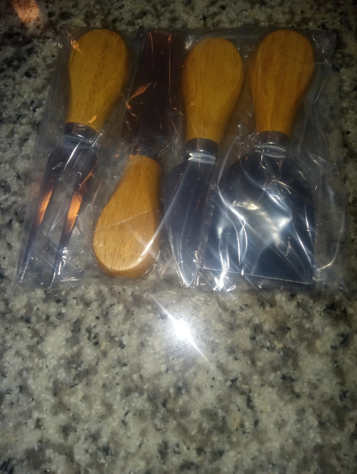 4 Cheese Knives Set - Cheese Knife, Cheese Fork, Cheese Slicer, Butter Knife - Mini Premium Stainless Steel Cheese Knife Set - Cheese Knives for Charcuterie Board - Charcuterie Boards Accessories customer photo 1