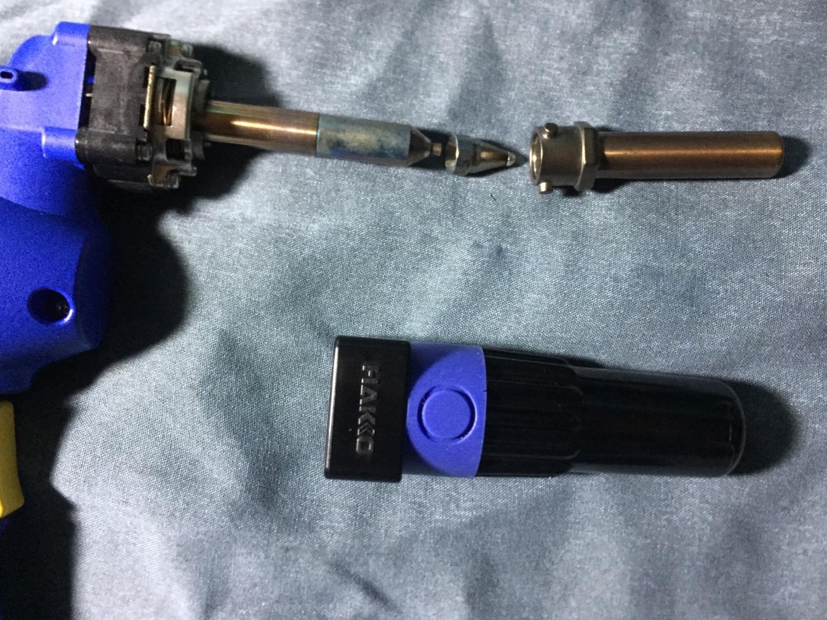 Hakko FR301-03/P Portable Desoldering Tool with Precise Temperature Control °F /°C customer photo 1
