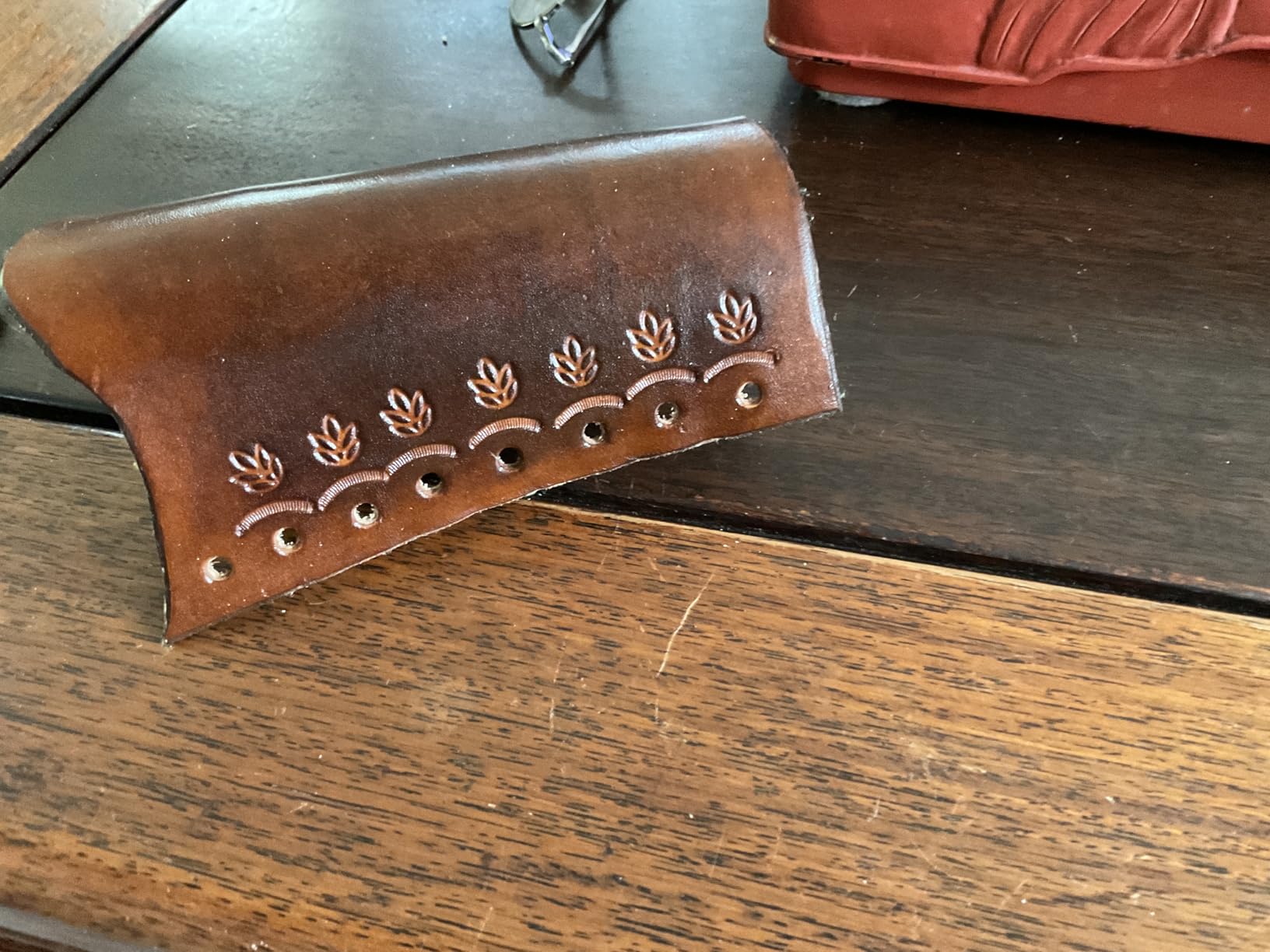 Fiebing's Leathercolors 4 oz., Dark Brown - Water Based Penetrating & Permanent Leather Dye for Shoes, Boots, Belts customer photo 1