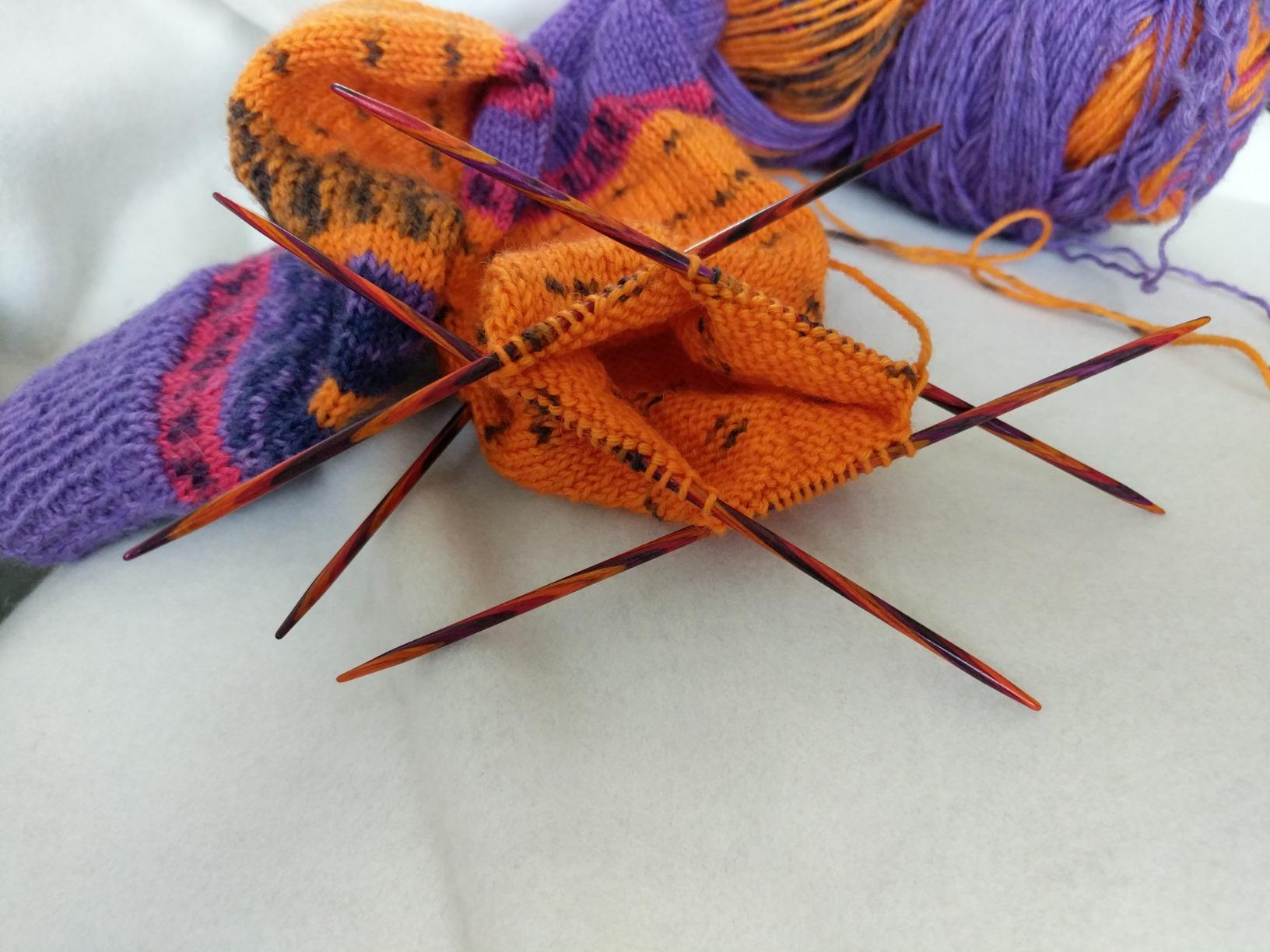 Knit Picks Double Pointed Wood Knitting Needles Set, 5 inches | Multicolor Radiant customer photo 2