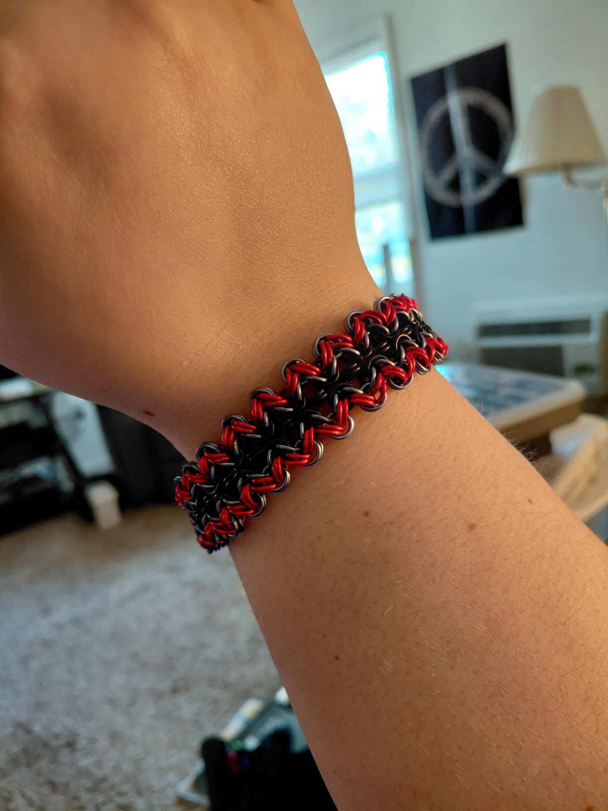 Dracula RIC-RAC Chainmaille Bracelet Kit customer photo 1
