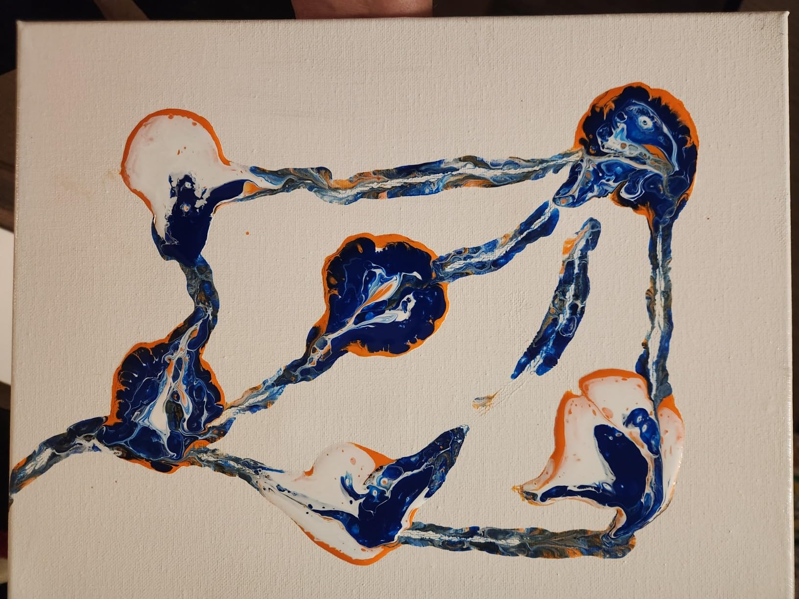Pure Silicone Pouring Oil for Acrylic Painting - 100% Silicone for Superior Cell Creation - Acrylic Paint Pouring Medium - Made in the USA - Precision Needle Applicator customer photo 2