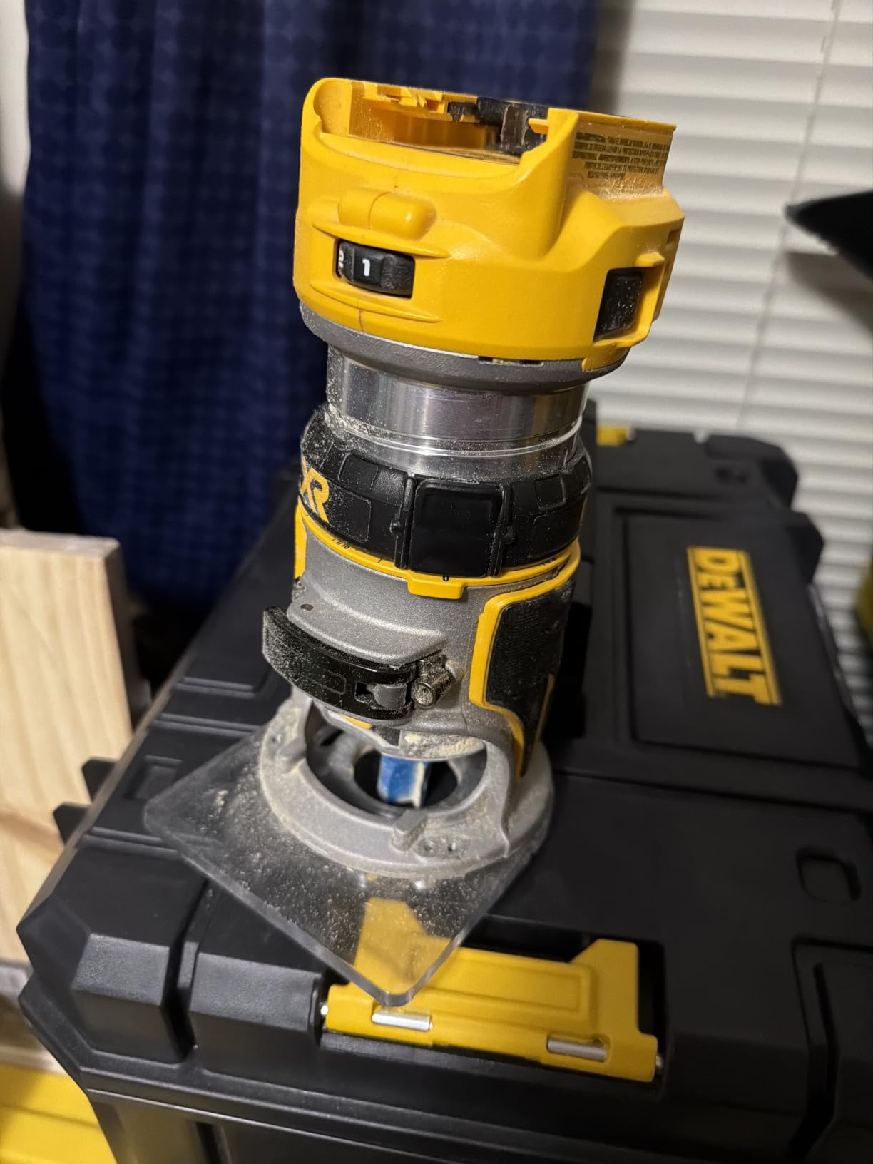 DEWALT 20V Max XR Cordless Router, Brushless, Tool Only (DCW600B) customer photo 1