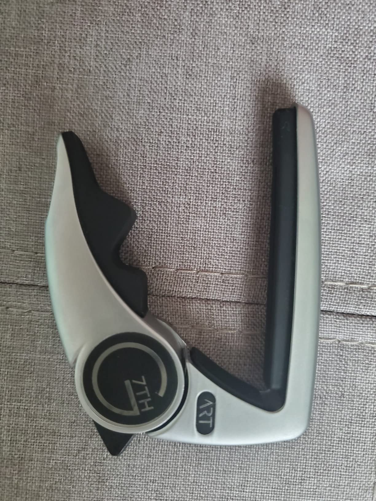 G7th Performance 3 6 String Silver Guitar Capo - Groundbreaking Tension Control & Adaptive Radius Technology - The Perfect Capo for Acoustic and Electric Guitar - UK Designed customer photo 2