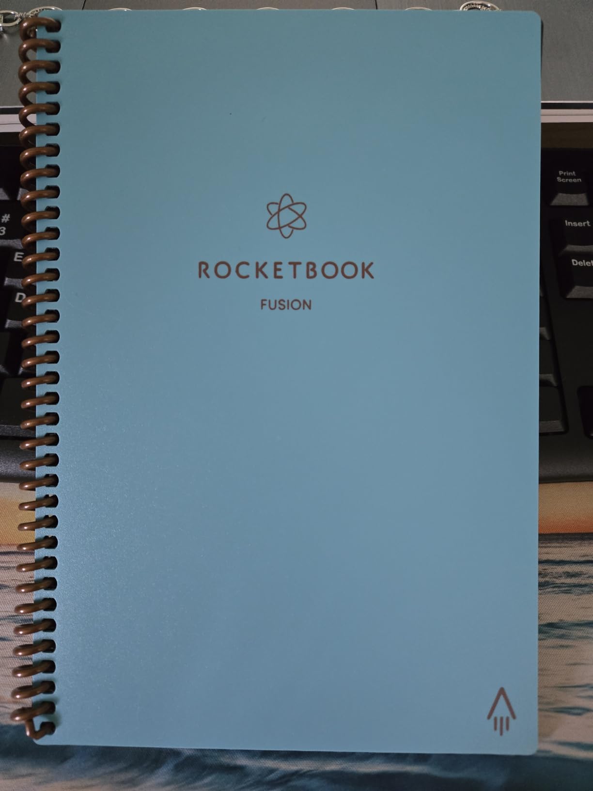 Rocketbook Fusion Hybrid Reusable Planner and Notebook in One, Additional Blank Pages, Goal and Project Tracker, Undated Planner, Executive Size 6x8.8, Black (Pack of 1) customer photo 1