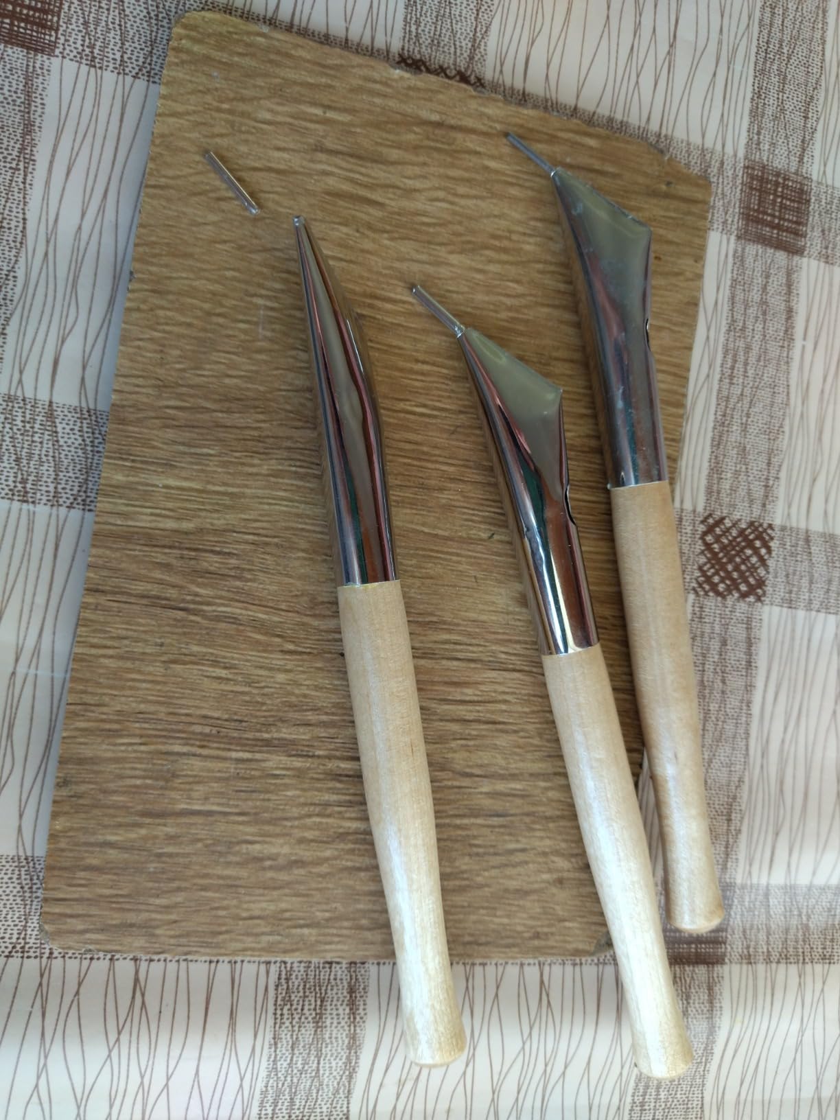 Pottery Batik Printing Pen for Painting Drawing on Fabric Cloth Clay Tool Pack of 3 customer photo 1