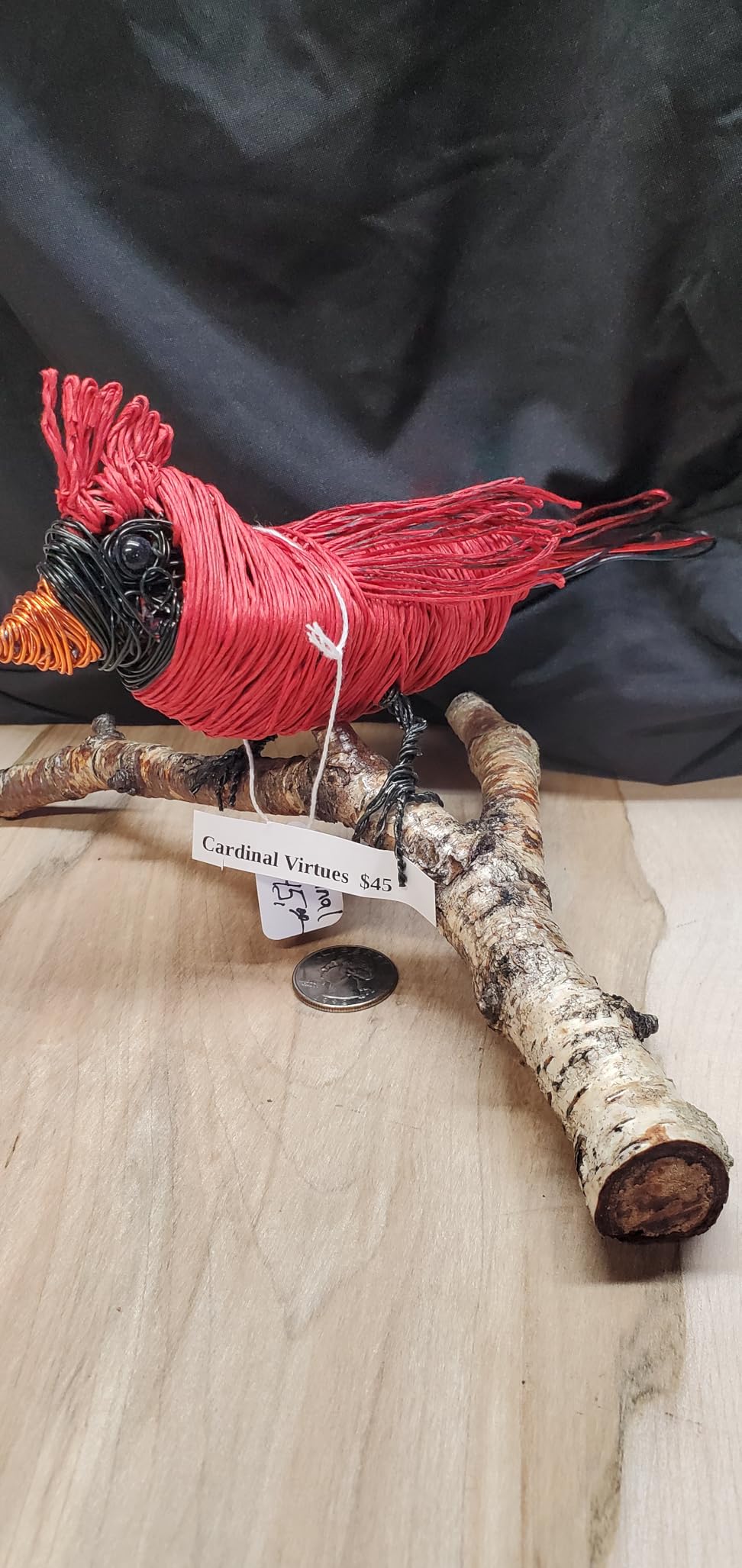 Syhood 673 Feet Floral Vine Bind Wire Rustic Wrapping Wire for Flower Bouquets (Light Coffee) customer photo 2