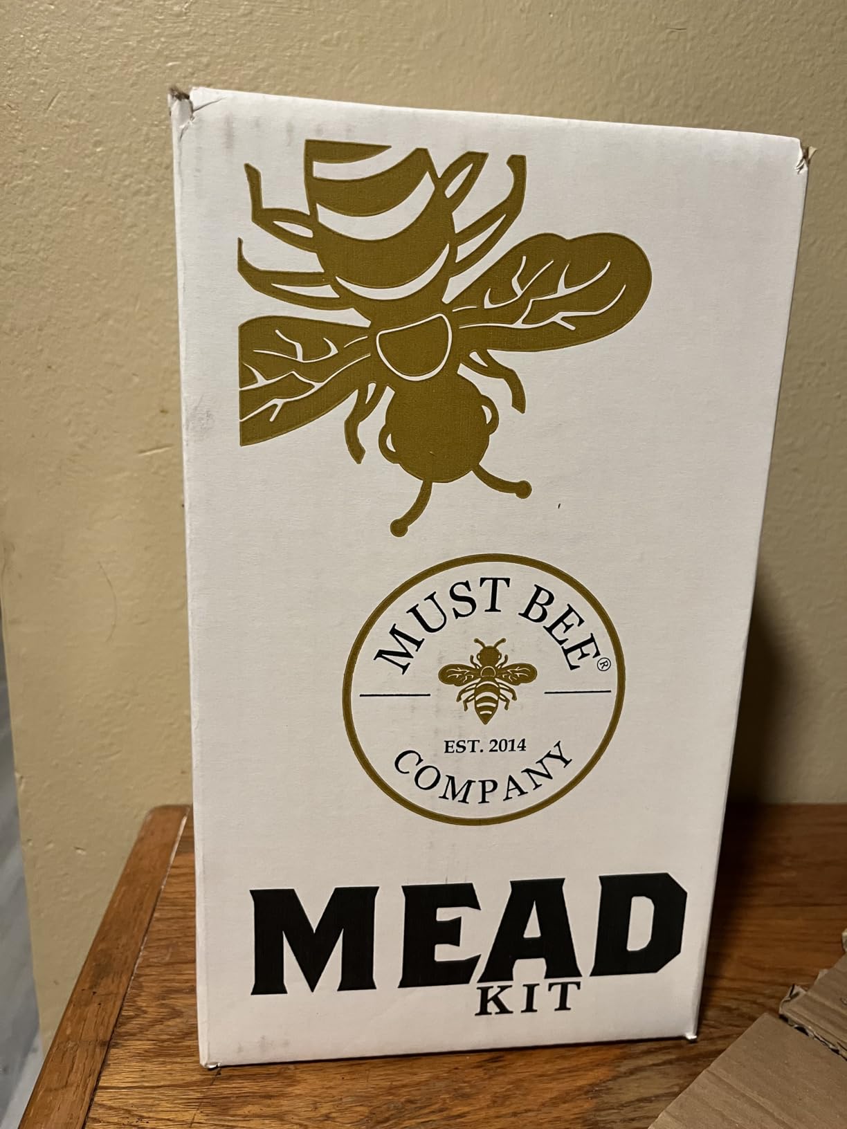Mead Making Kit - 1 Gallon Mead Kit to Make Your Own Honey Wine with Reusable Equipment - Must Bee Company - Starter Kit Includes Yeast, Nutrients and Spices customer photo 1