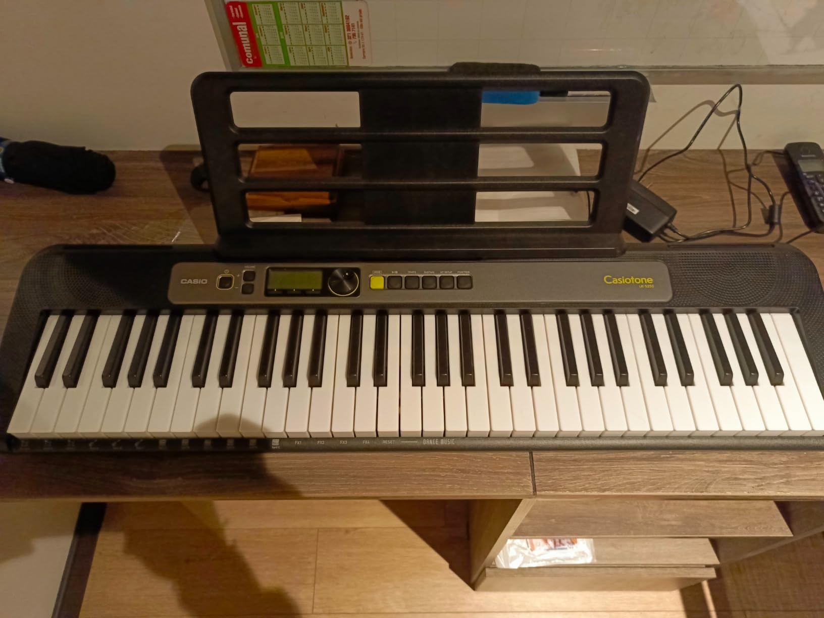 Casio Casiotone LK-S250 - 61-Key Lighted Portable Keyboard | Touch Response | Key Lighting System, 400 Tones, Dance Music Mode | 60 Songs + 4-Stage Lesson System | 61 Full-Size Touch-Responsive Keys, Key Lighting, 400 Tones, 77 Rhythms, Dance Music Mode, 60 Songs, USB-Midi, AC and Battery customer photo 2