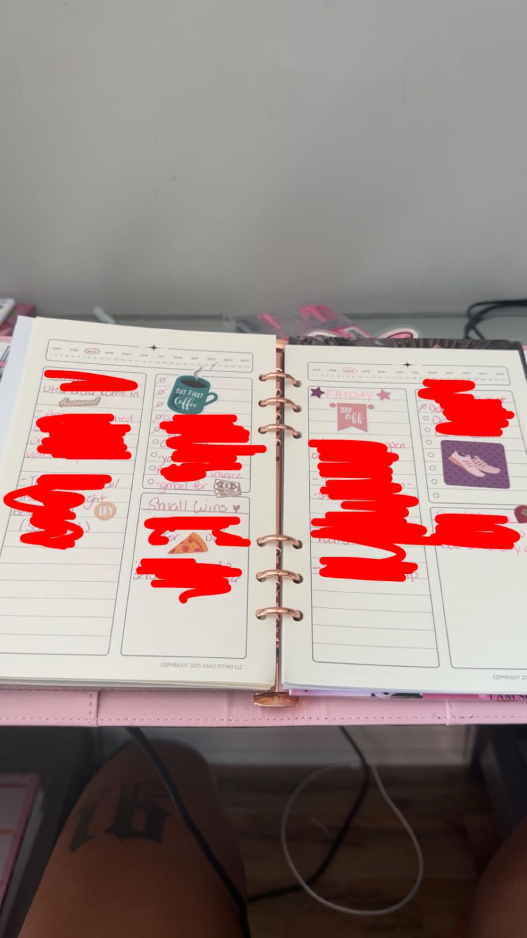 Aesthetic Monthly Planner Stickers - 1100+ Beautiful Design Accessories Enhance and Streamline Your Planner, Journal and Calendar customer photo 2