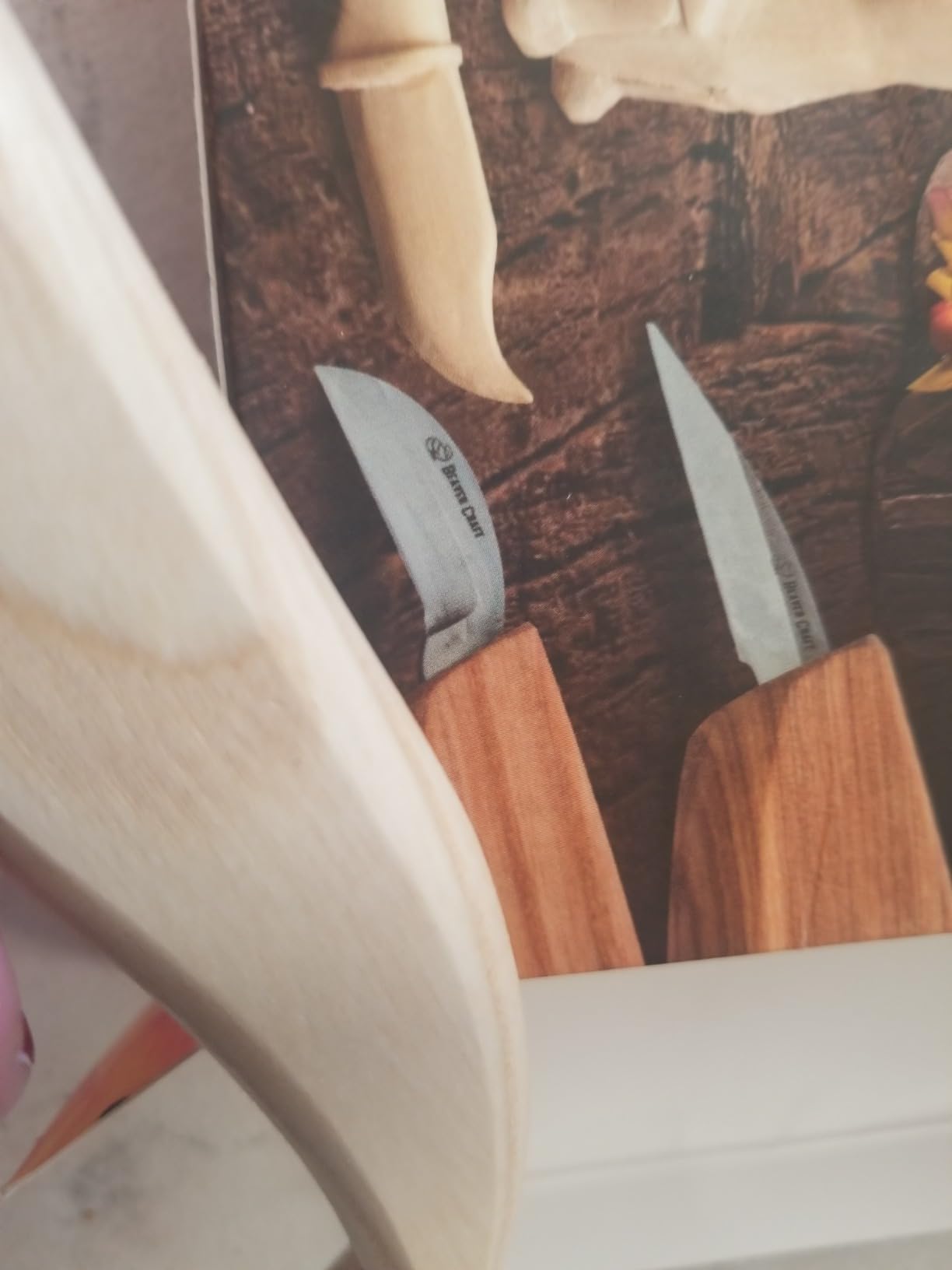 BeaverCraft Wood Carving Kit for Beginners S16 - Whittling Knives Sloyd, Chip Wood Carving Knife, Basswood Blocks for Carvers - Whittling Tools Set customer photo 2